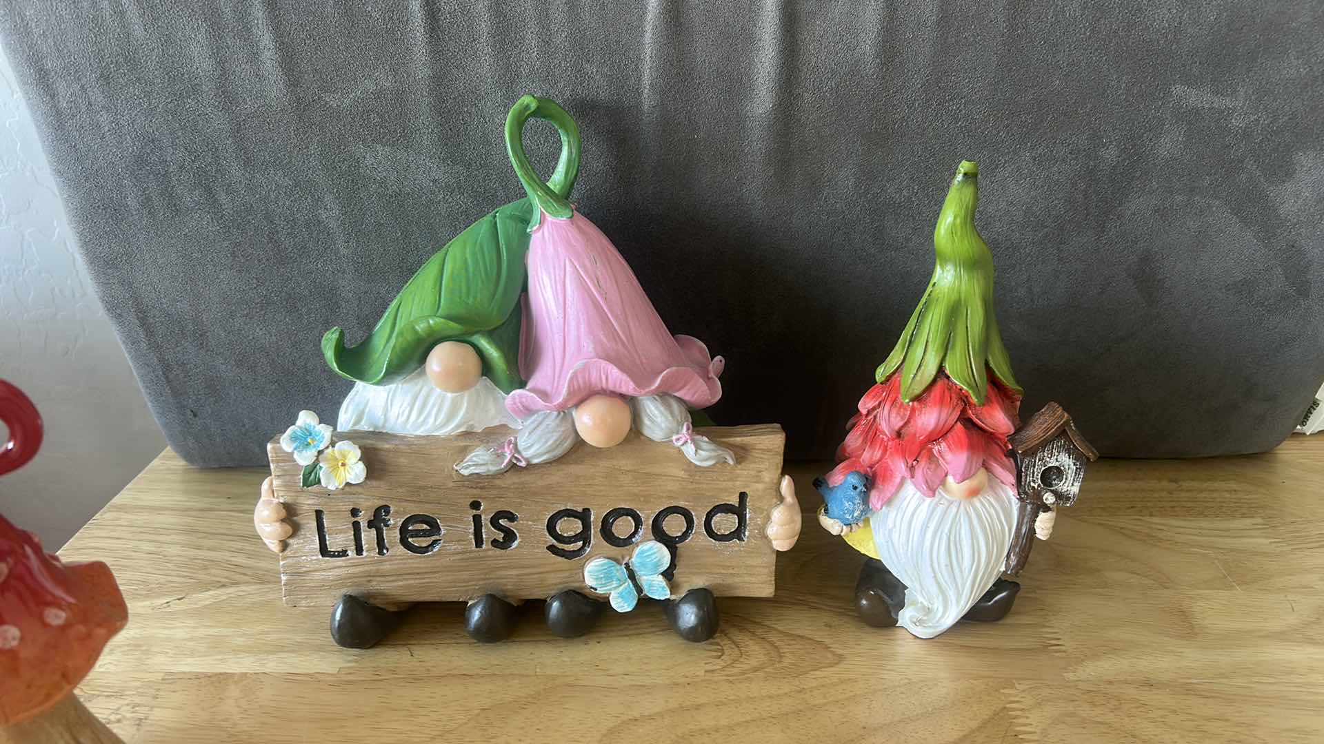 Photo 1 of 4 - KNOMES AND MUSHROOMS TALLEST H8.5”