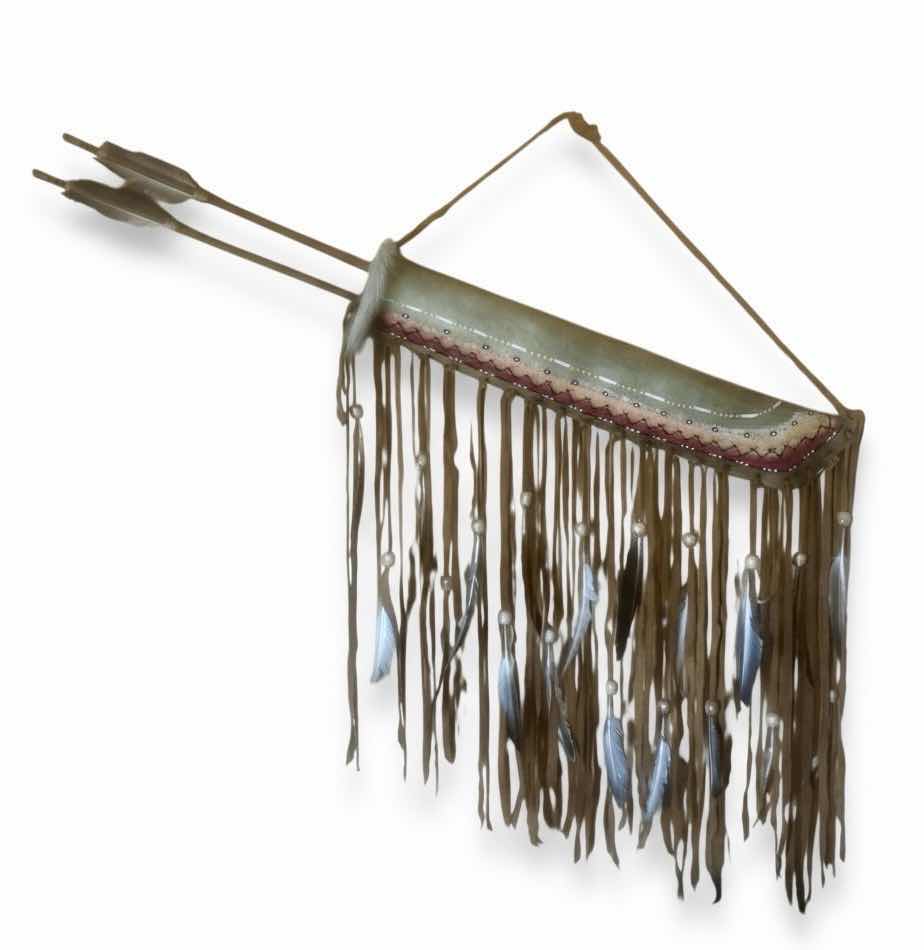 Photo 1 of 41” HAND PAINTED QUIVER AND TWO ARROWS