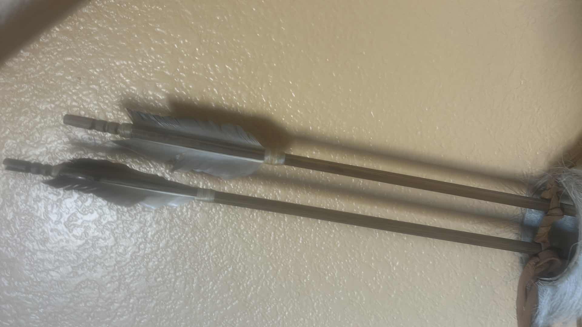 Photo 1 of 41” HAND PAINTED QUIVER AND TWO ARROWS