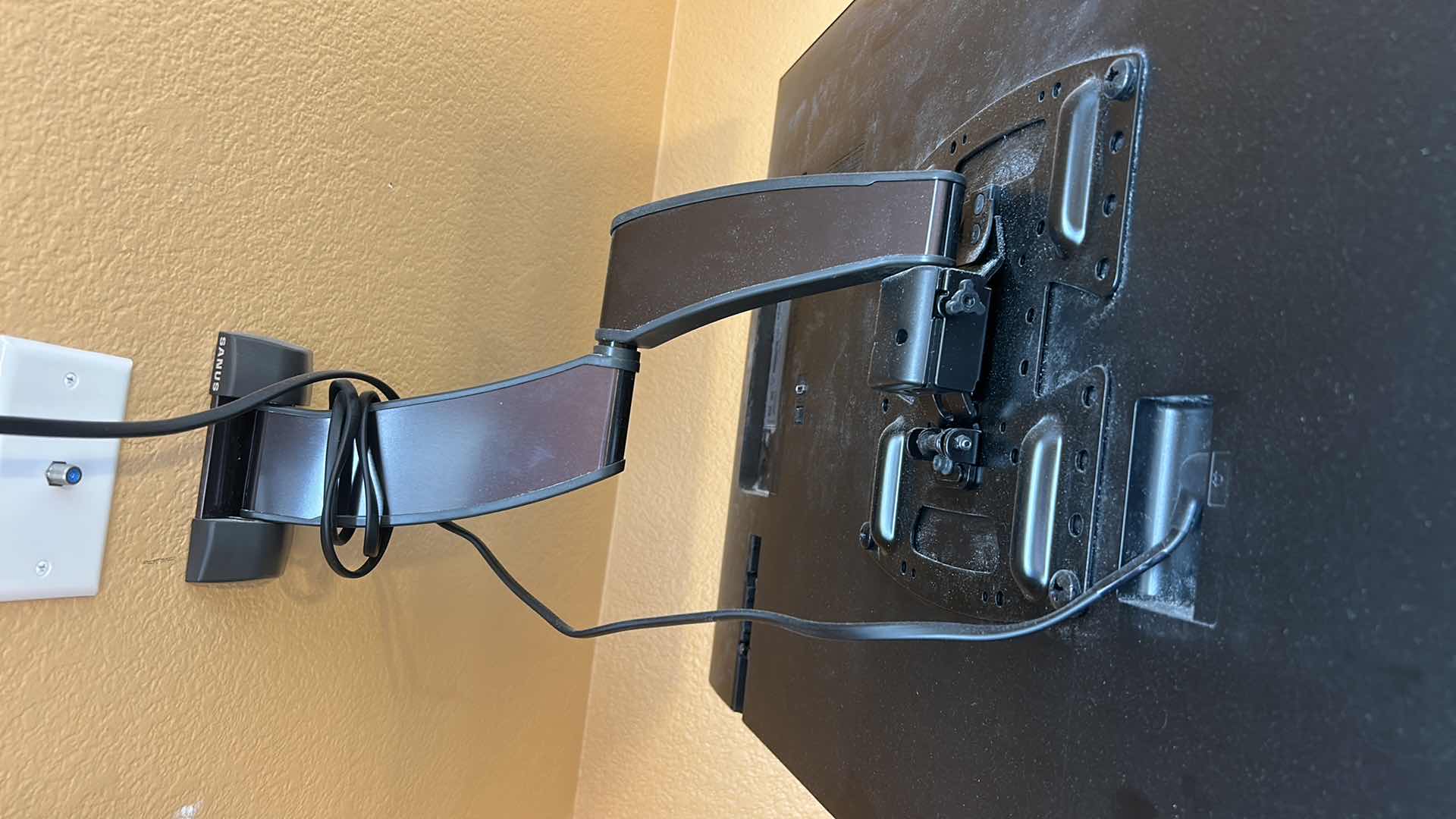 View 4 of 43” SAMSUNG TV MODEL NO. : QN43C160CAF WITH MOUNT & REMOTE