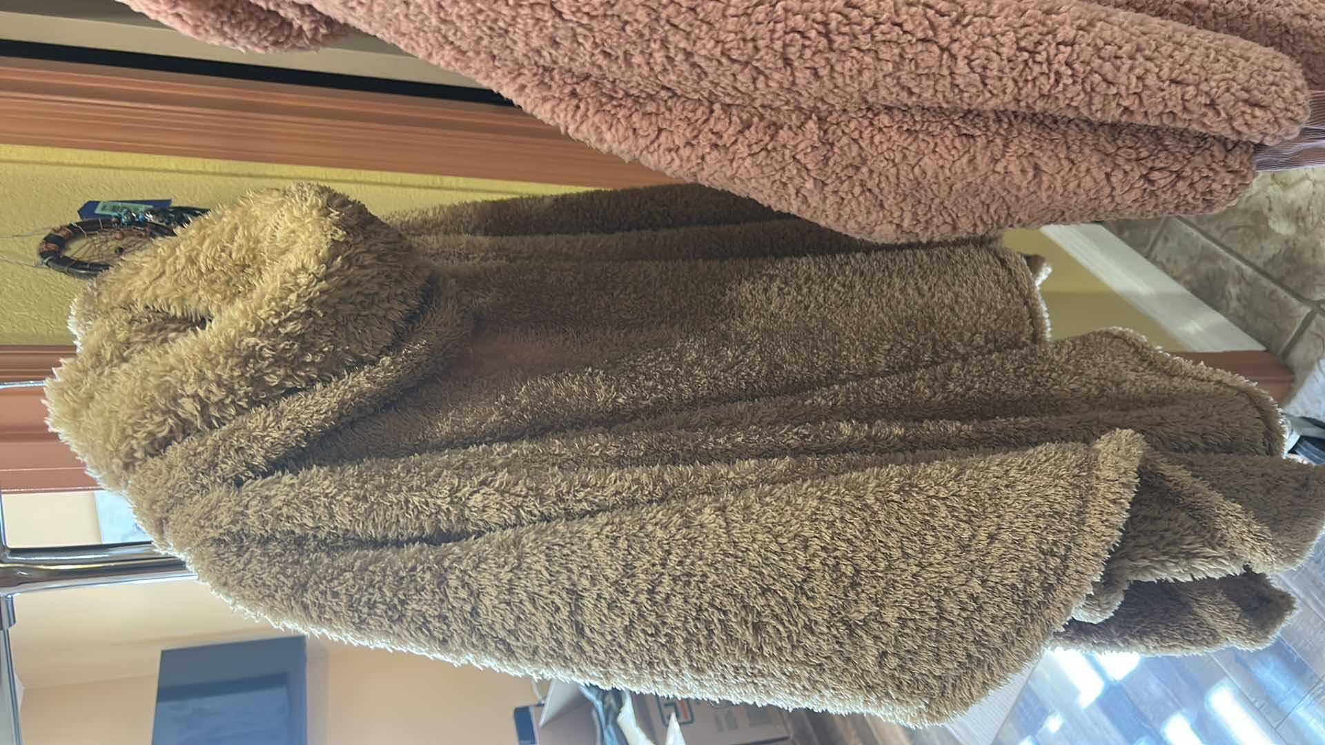 Photo 1 of 2 WOMENS BUMBLEBELLA SOFT OUTERWEAR (1 HAS BRIDESMAID EMBROIDERY ON BACK)  SIZED XXS BUT LOOKS LARGER MORE LIKE A MED