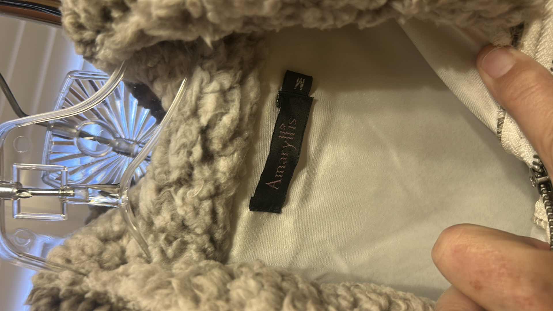 Photo 1 of 3-WOMENS SOFT SHERPA FLEECE HOODIES (SIZE MED)