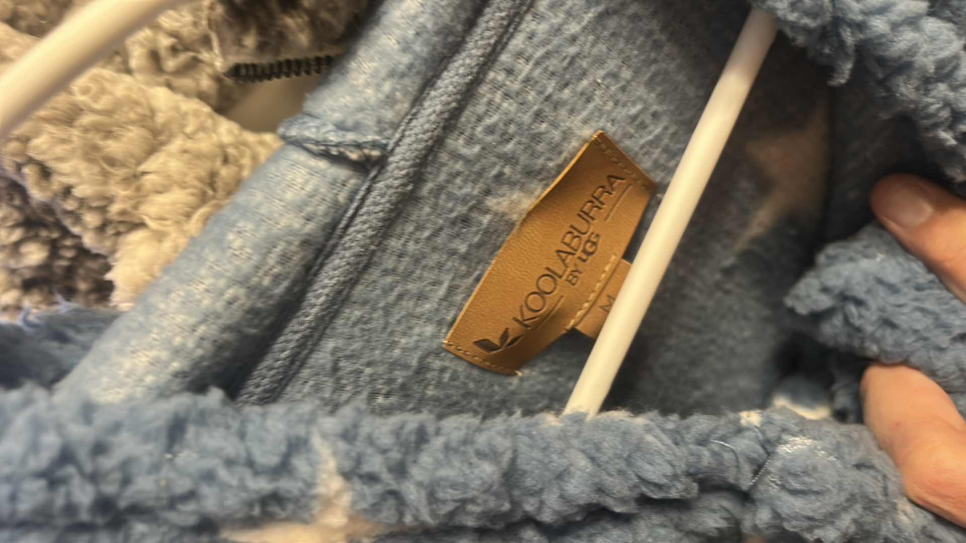 Photo 1 of 3-WOMENS SOFT SHERPA FLEECE HOODIES (SIZE MED)