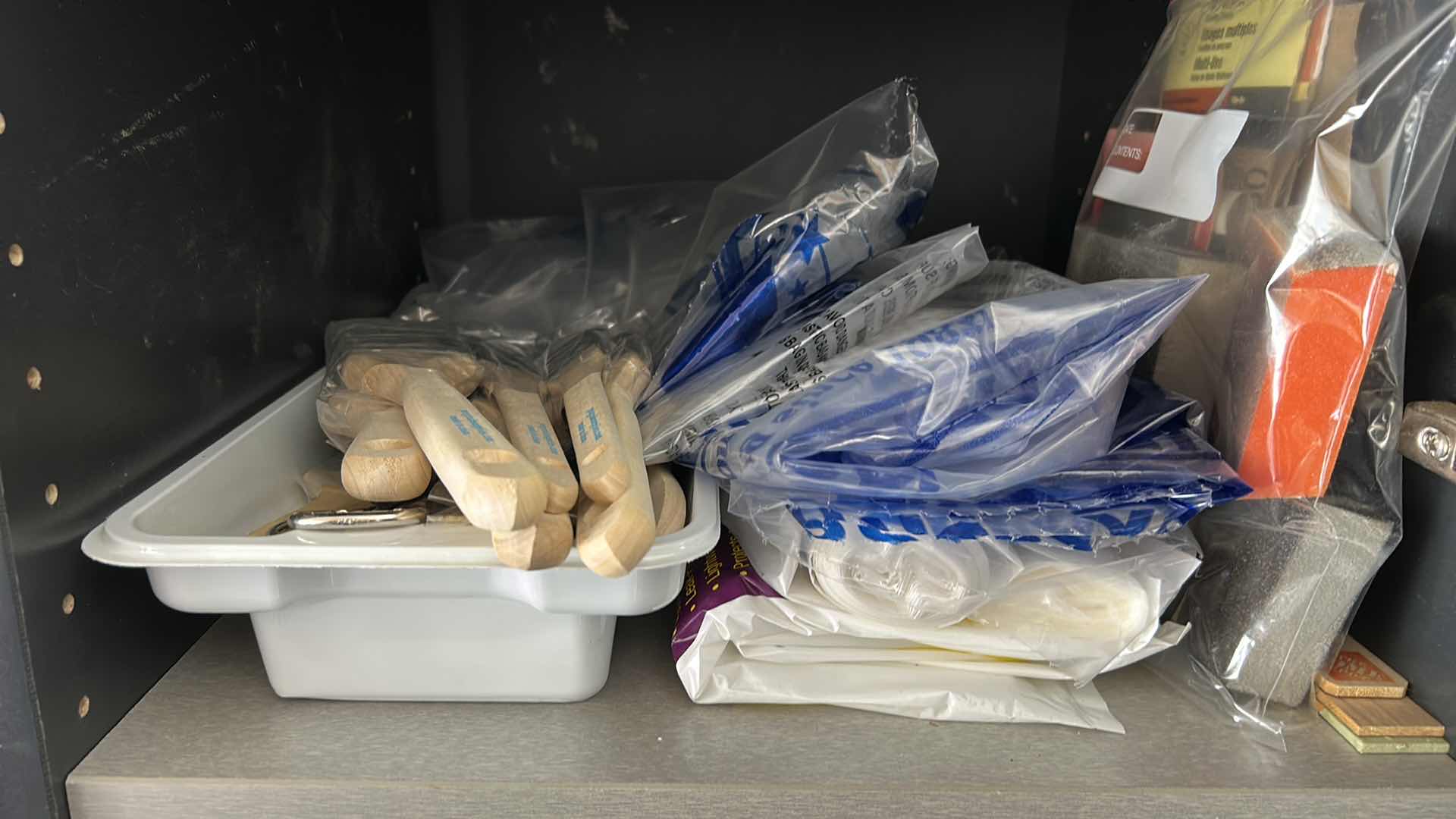 Photo 1 of CONTENTS OF 3 SHELVES IN GARAGE CABINET