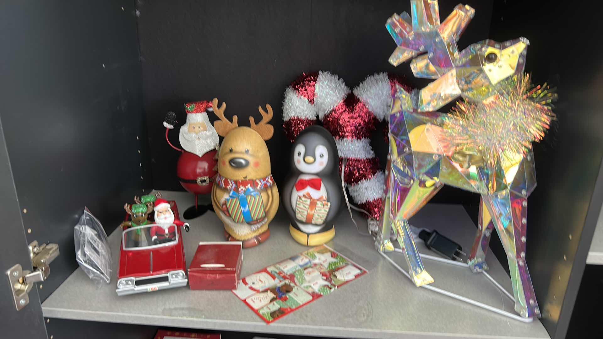 Photo 1 of 4 SHELVES OF CHRISTMAS DECOR