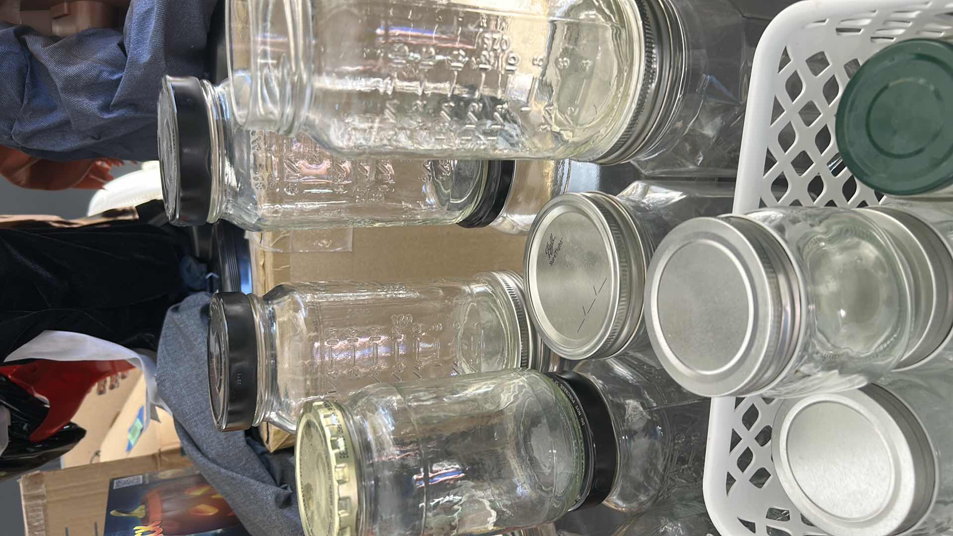 Photo 1 of CANNING JARS