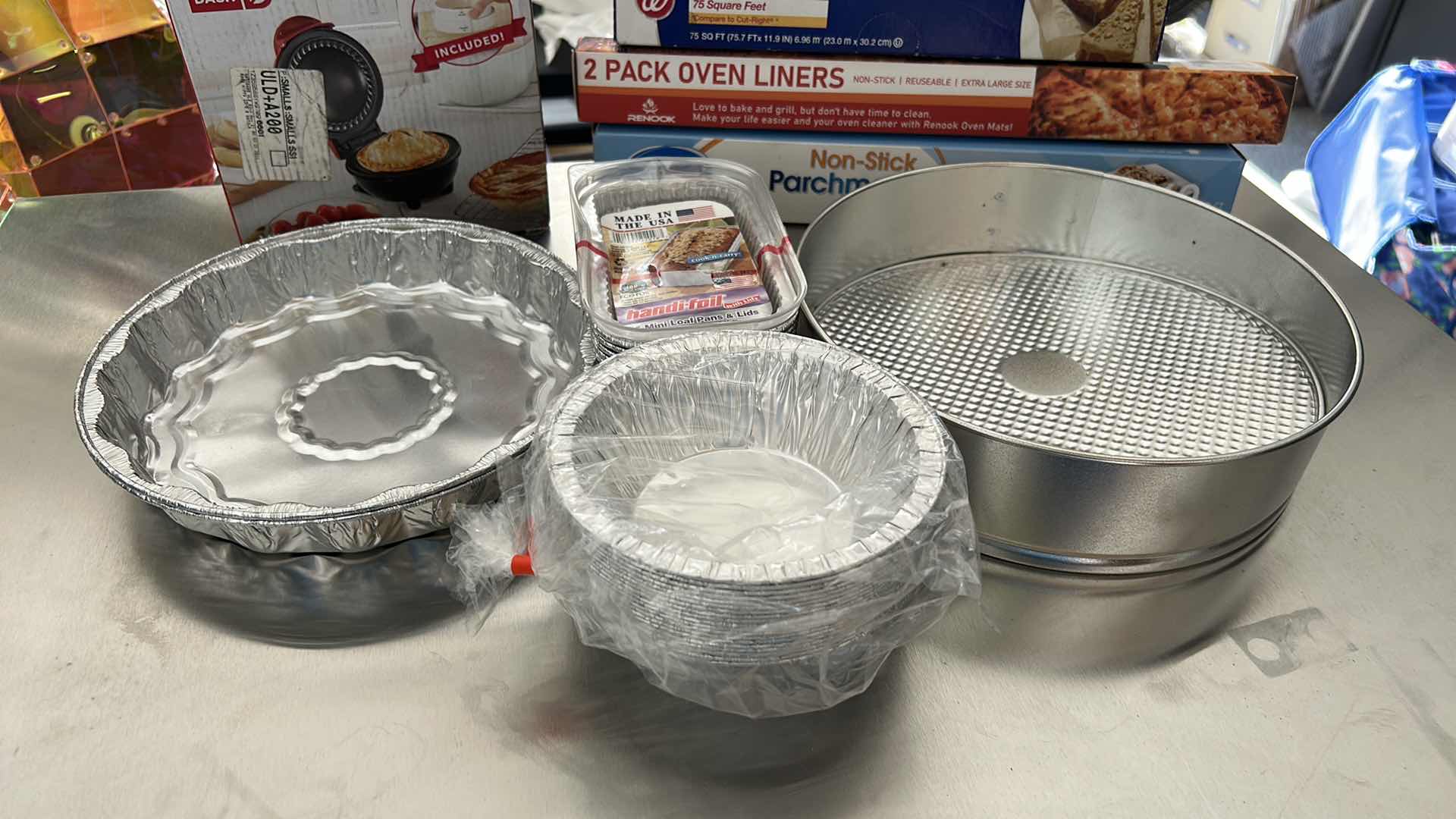 Photo 1 of BAKING SUPPLIES, MINI PIE MAKER, BAKING TINS AND MORE