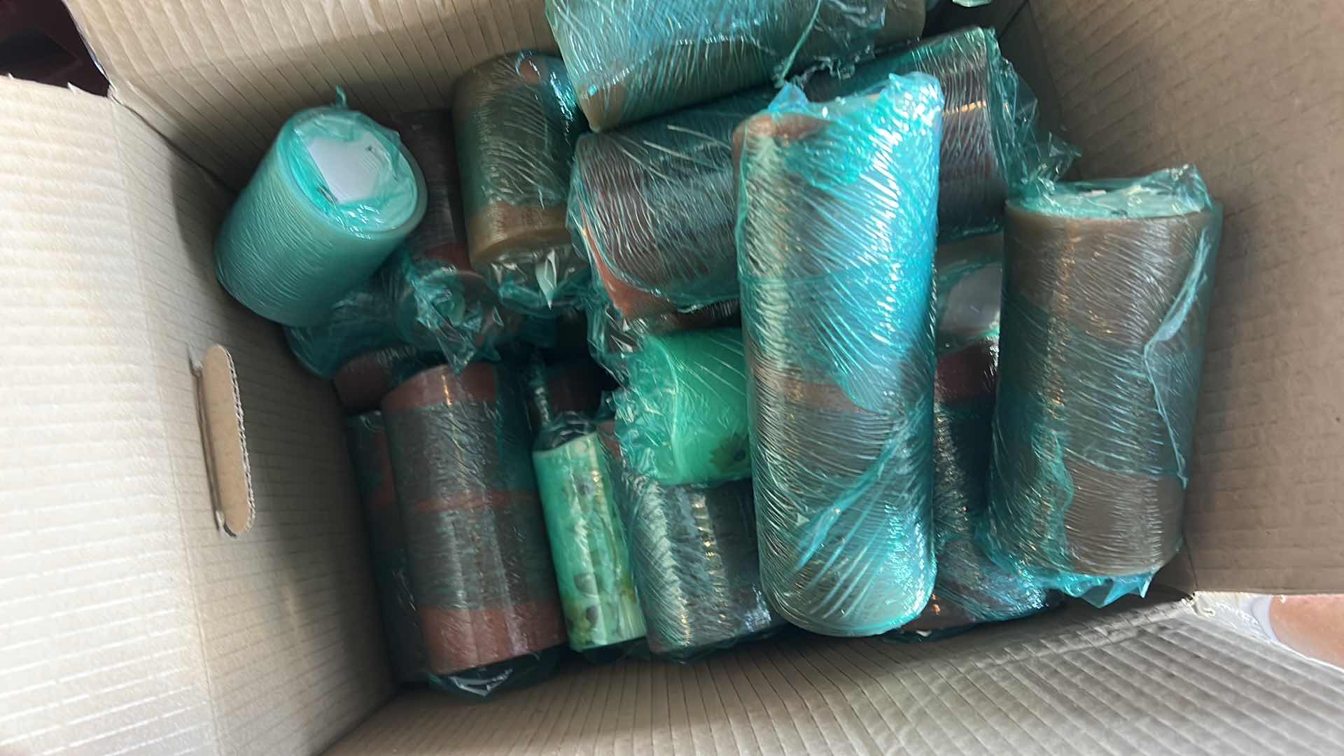 Photo 1 of HEAVY BOX OF BATTERY OPERATED CANDLES