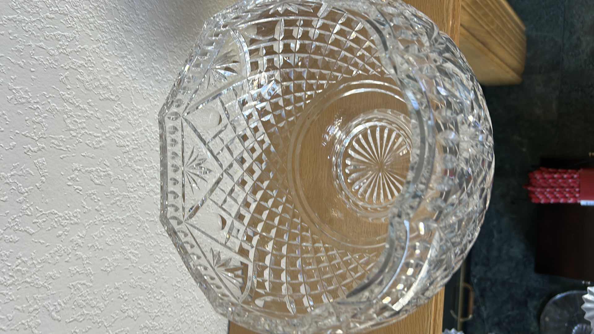 Photo 1 of NUMBERED 26/100 WATERFORD CRYSTAL BOWL 10.5” X H7.75”
