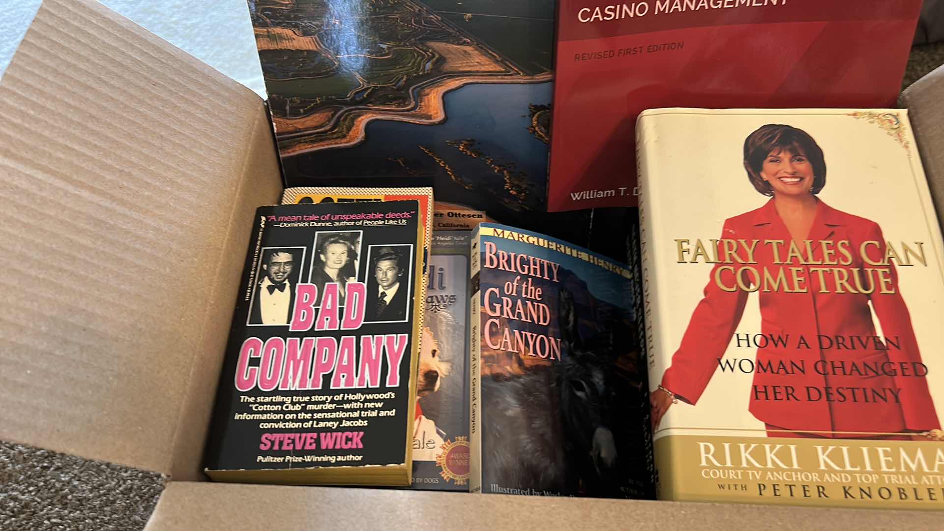 Photo 1 of BOX OF BOOKS