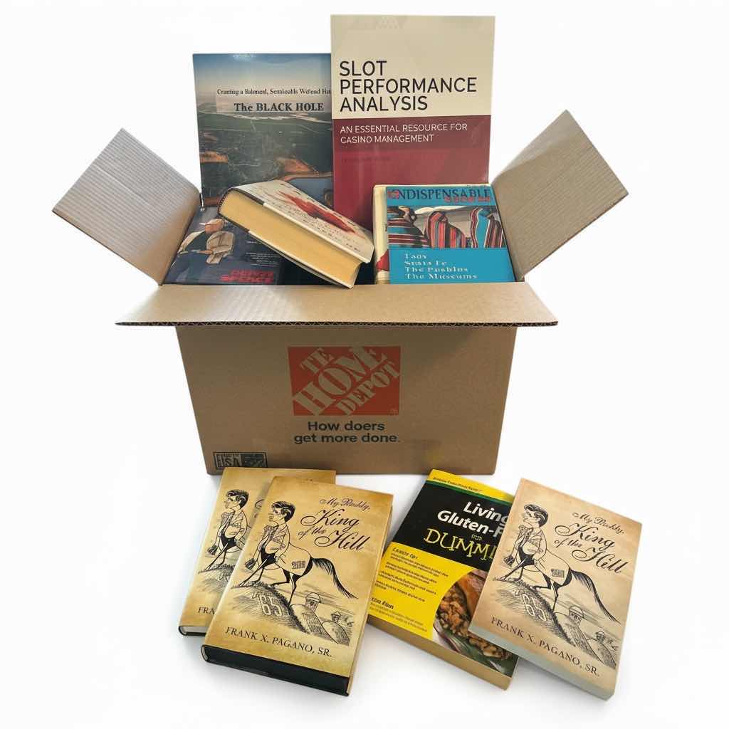 Photo 1 of BOX OF BOOKS