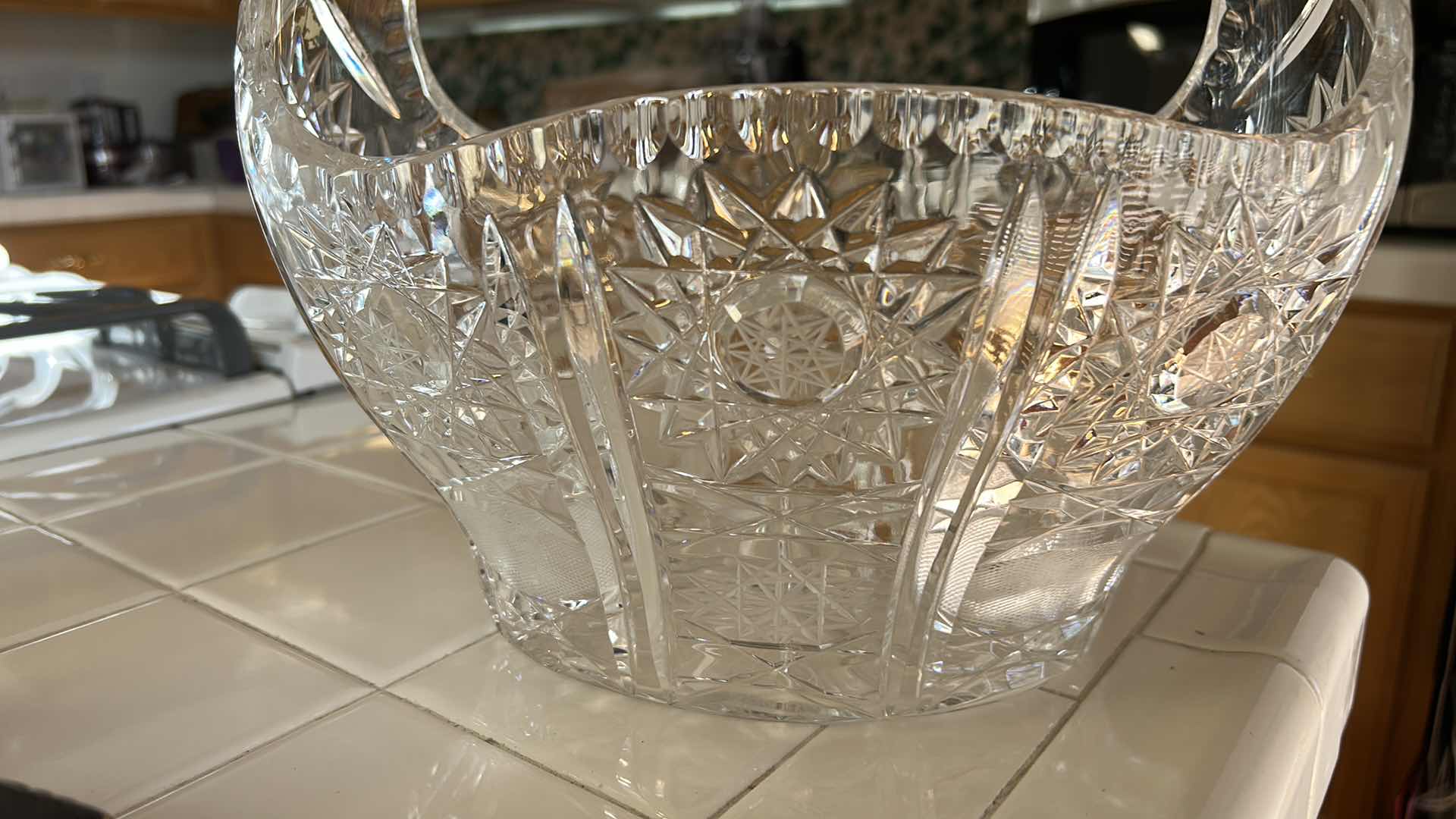 Photo 1 of CUT CRYSTAL BASKET H11”