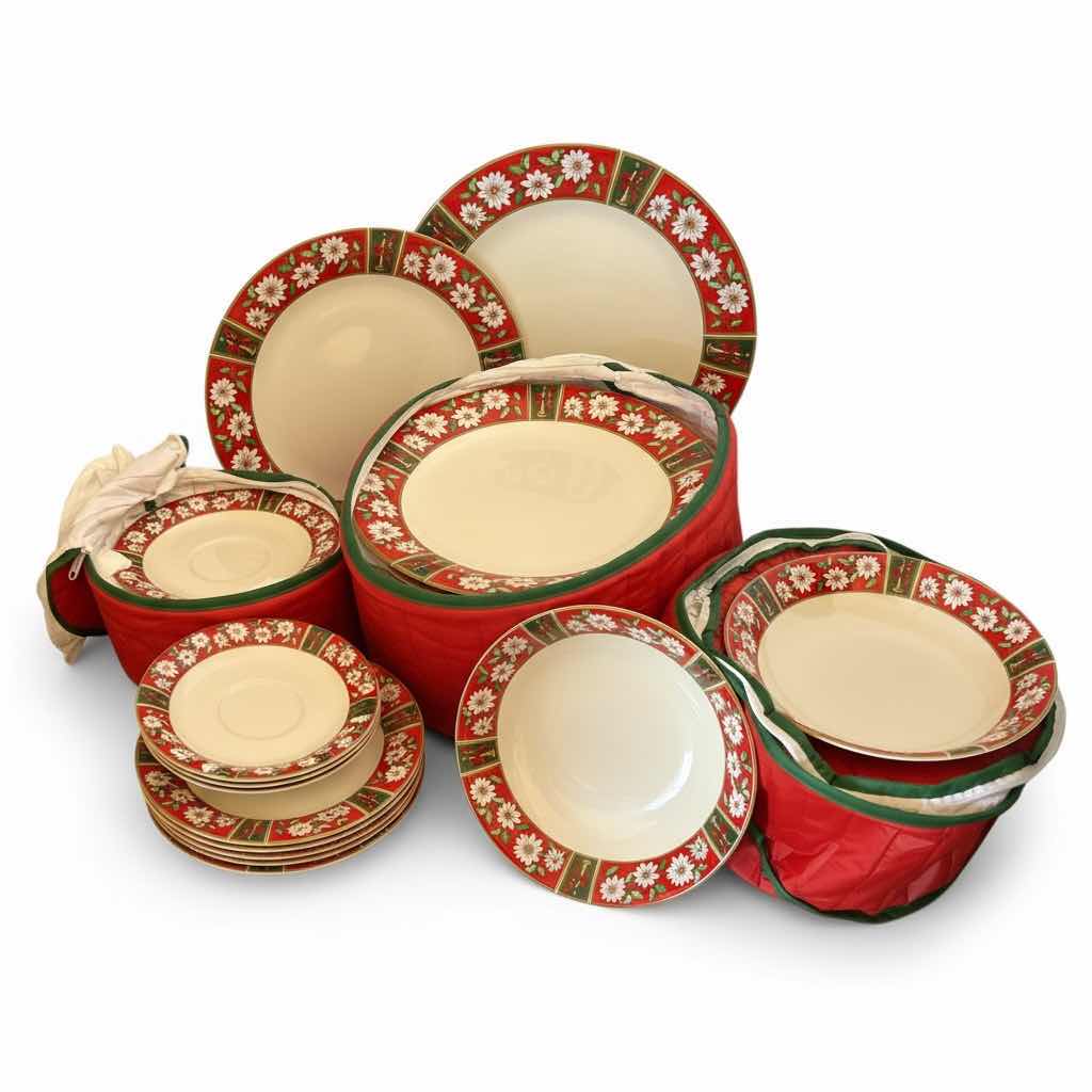 Photo 1 of 37 PC CHARLTON HALL KOBE CHRISTMAS PLATES