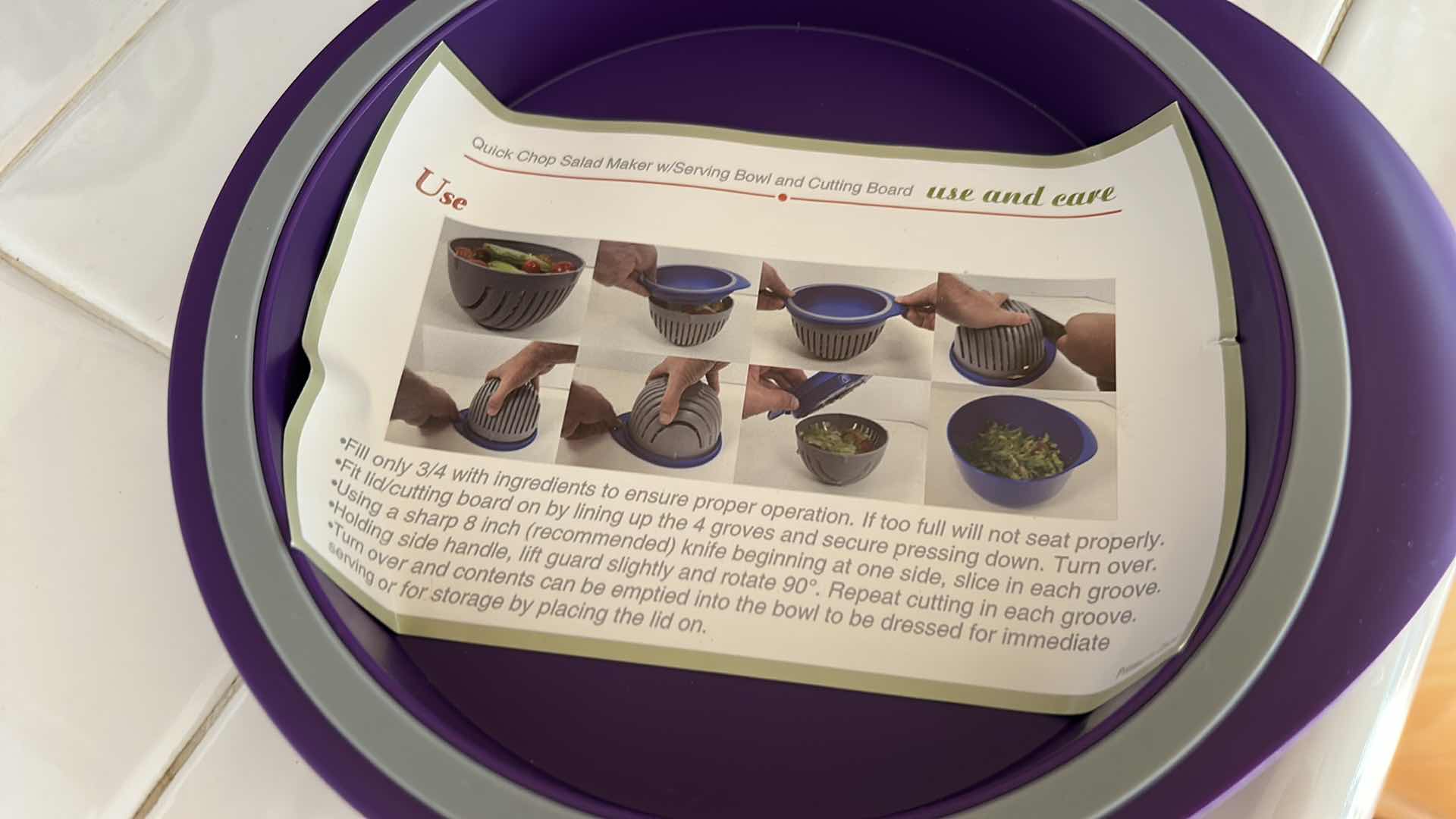 Photo 3 of NEW QUICK CHOP SALAD MAKER