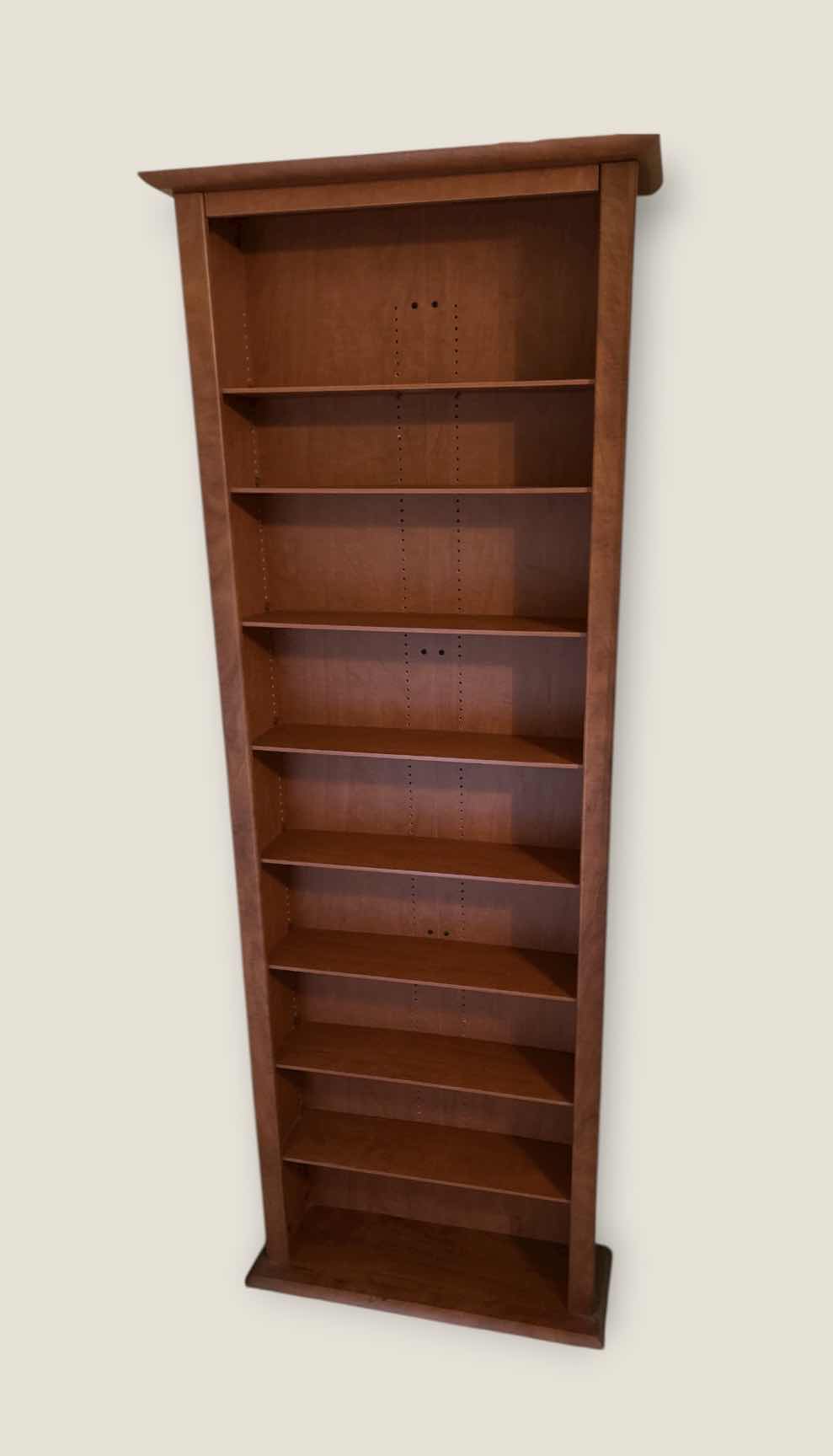 Photo 1 of ALDER WOOD BOOKCASE  28“ x 9“ x H76“