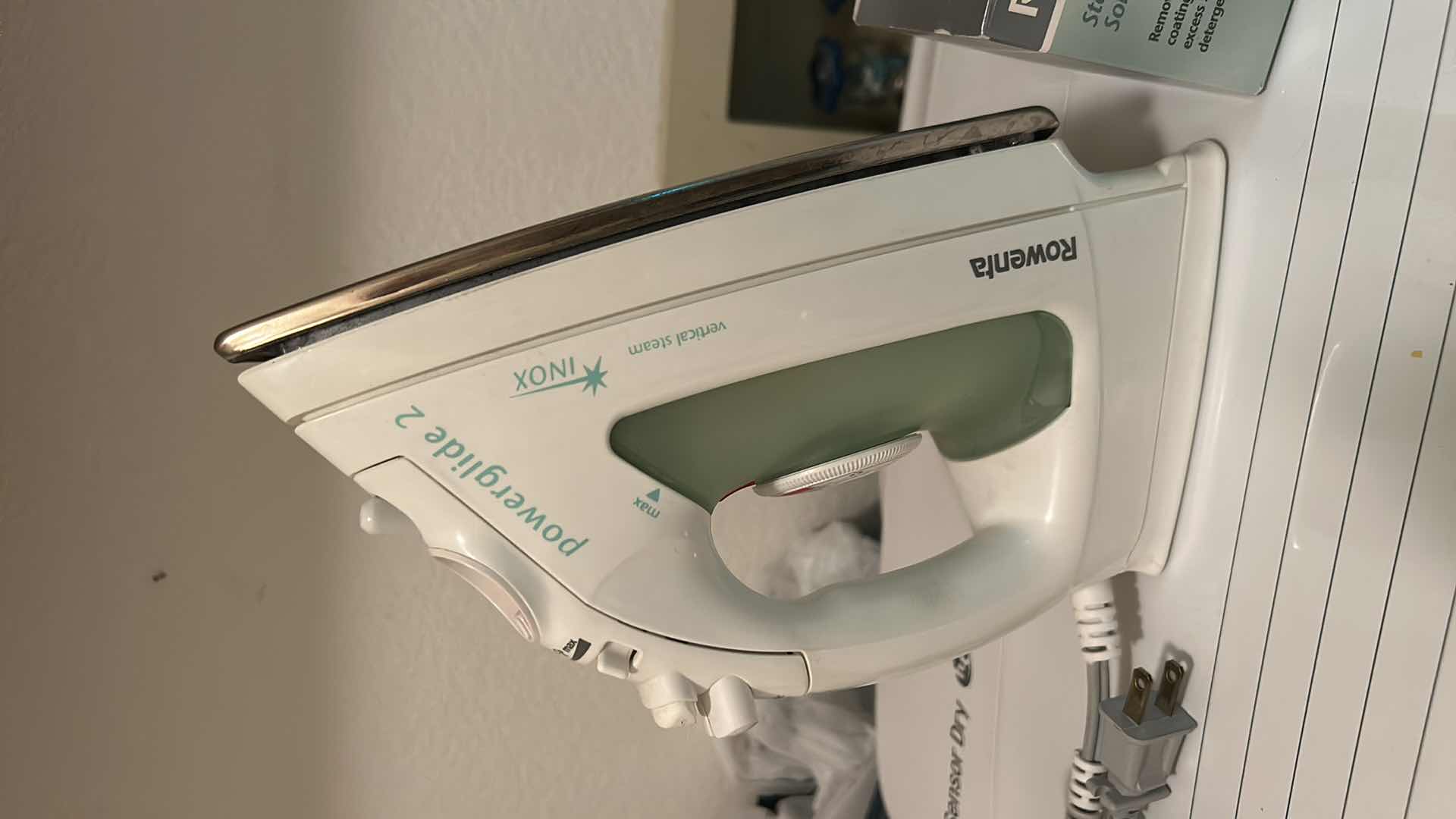 Photo 1 of ROWENTA IRON AND CLEANING KIT