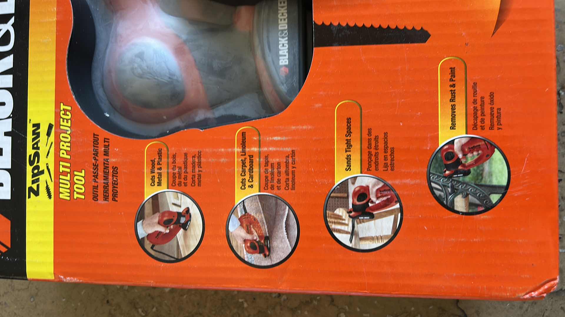 Photo 1 of NEW BLACK AND DECKER MULTI PROJECT TOOL