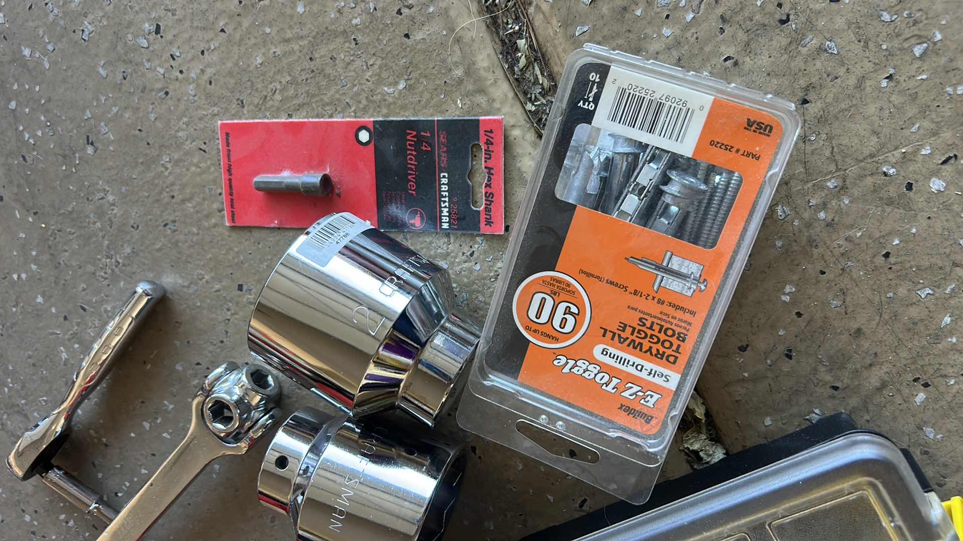 Photo 1 of TOOLS, TOOL BOX & HARDWARE