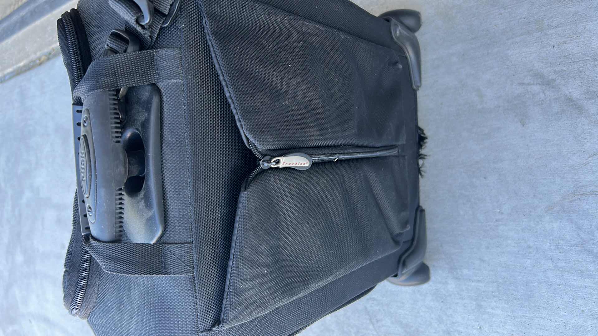 Photo 1 of TRAVELON ROLLING BLACK CARRY ON BAG