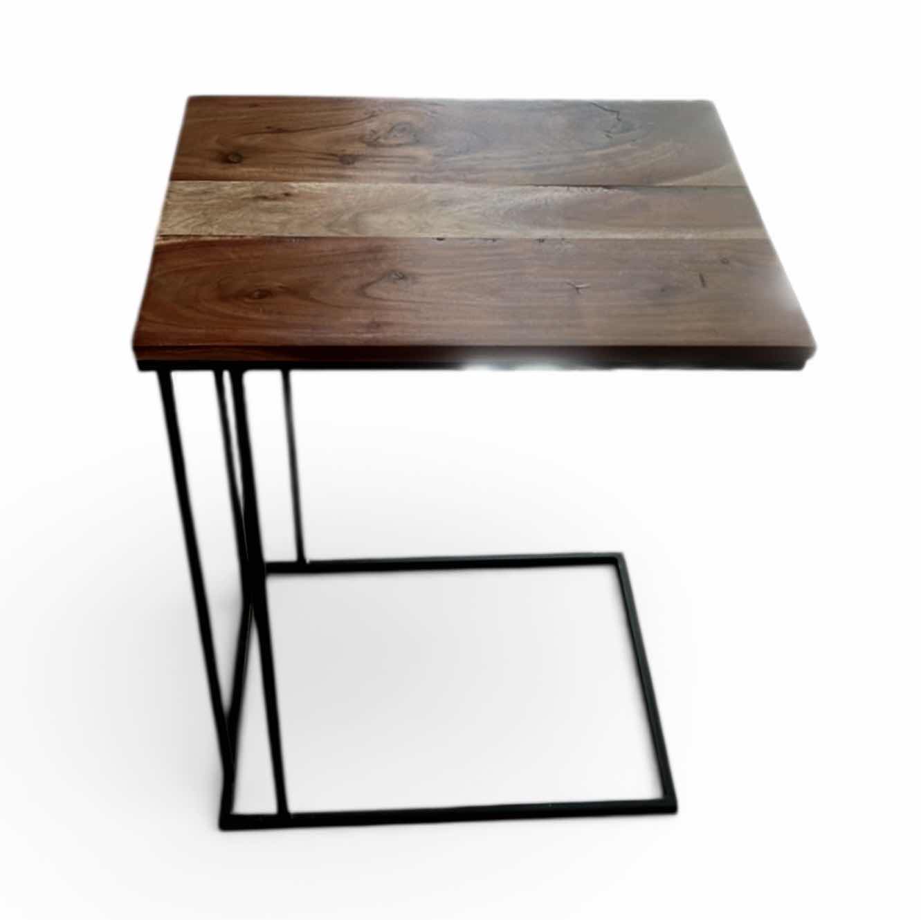 Photo 1 of C SHAPED ACCENT TABLE 14” x 19” x 26”