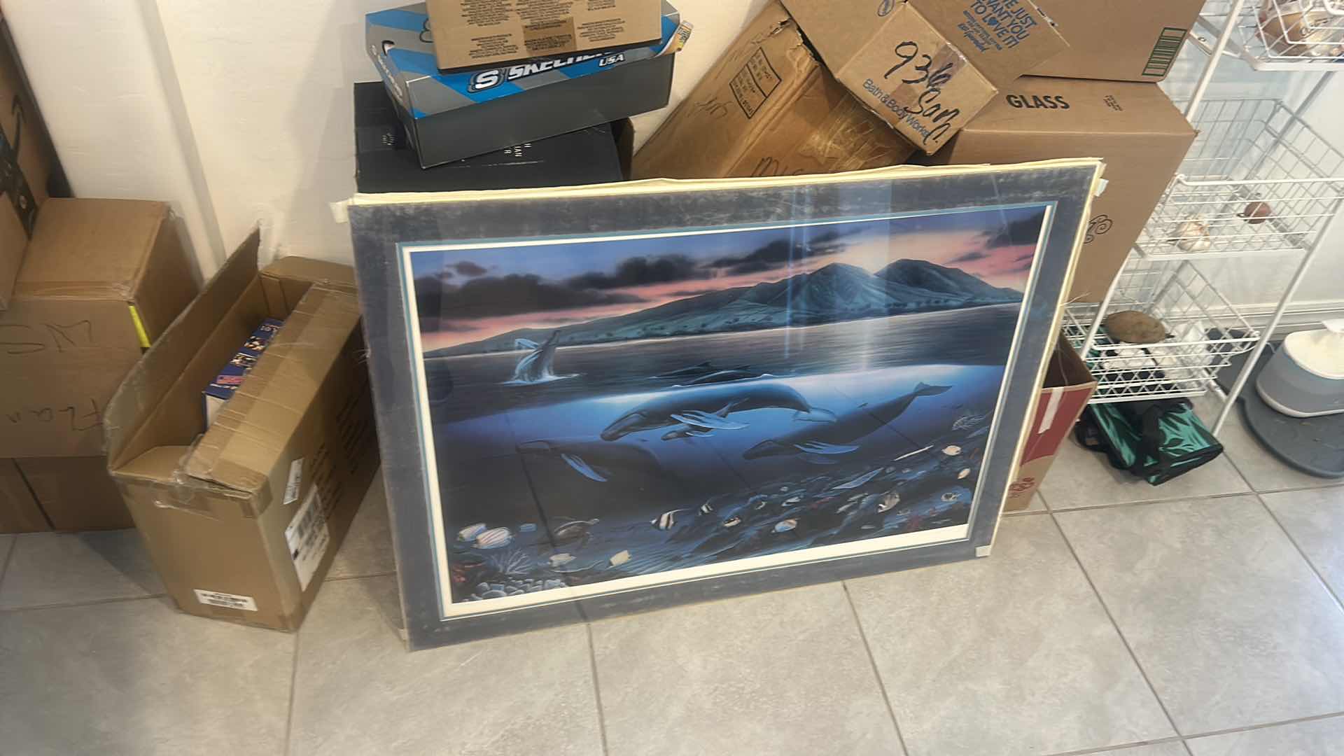 Photo 1 of NUMBERED, SIGNED, LIMITED EDITION ART PRINT TITLED “MAUI DAWN” BY THE ARTIST ROBERT WYLAND. 22 1/2” x H34”