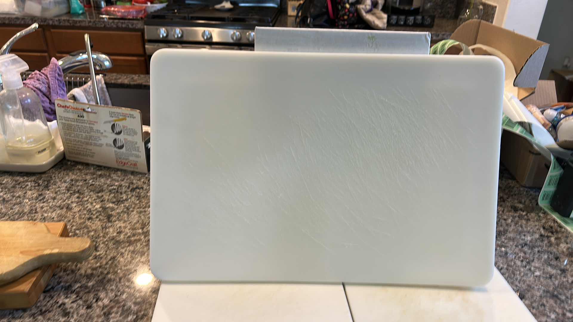 Photo 1 of CUTTING BOARDS AND KNIVES