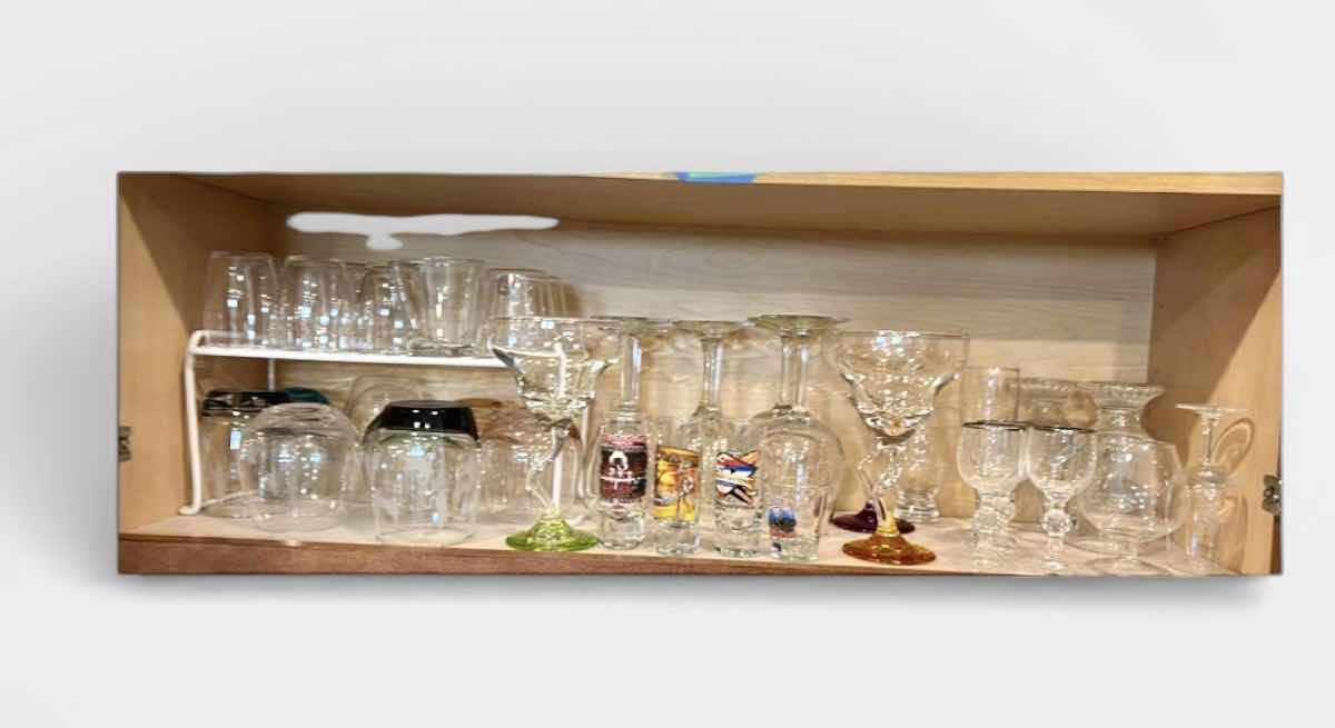 Photo 1 of CONTENTS OF CABINET IN KITCHEN