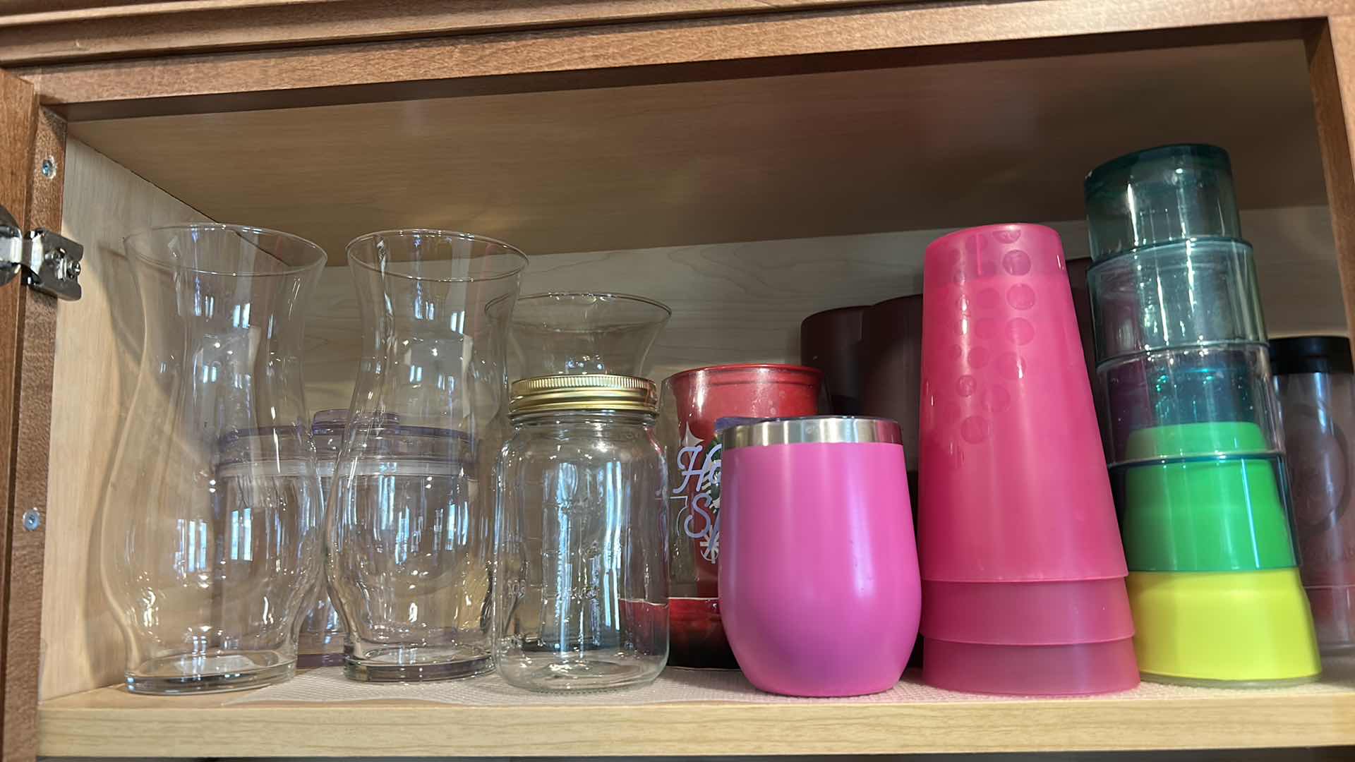 Photo 1 of CONTENTS ON TWO SHELVES IN KITCHEN