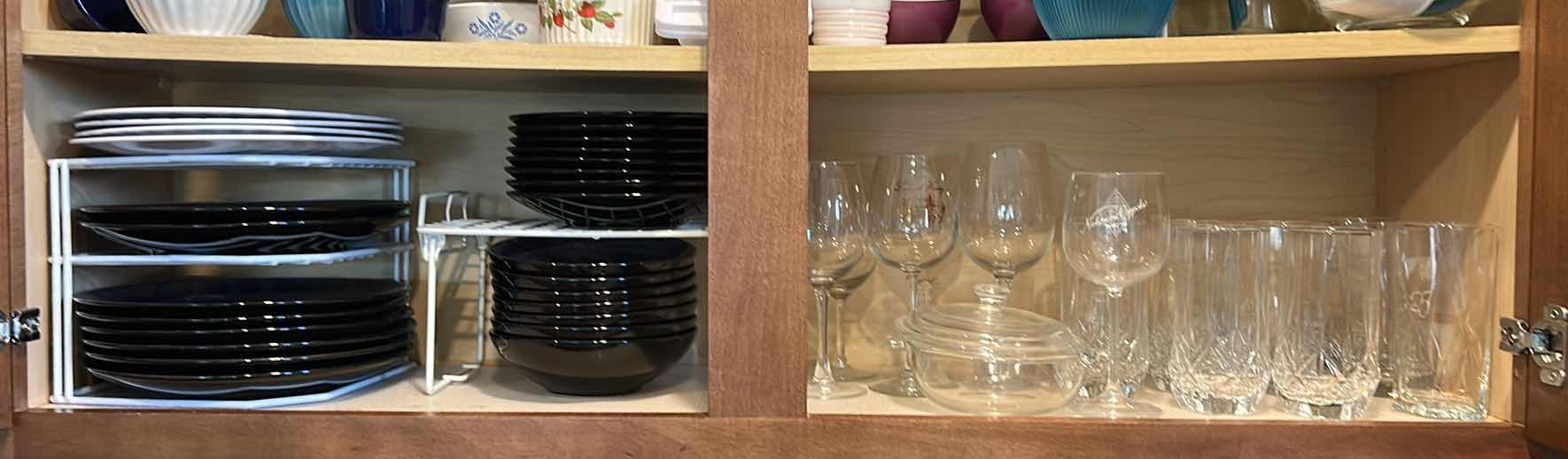 Photo 1 of CONTENTS IN TWO CABINETS IN KITCHEN