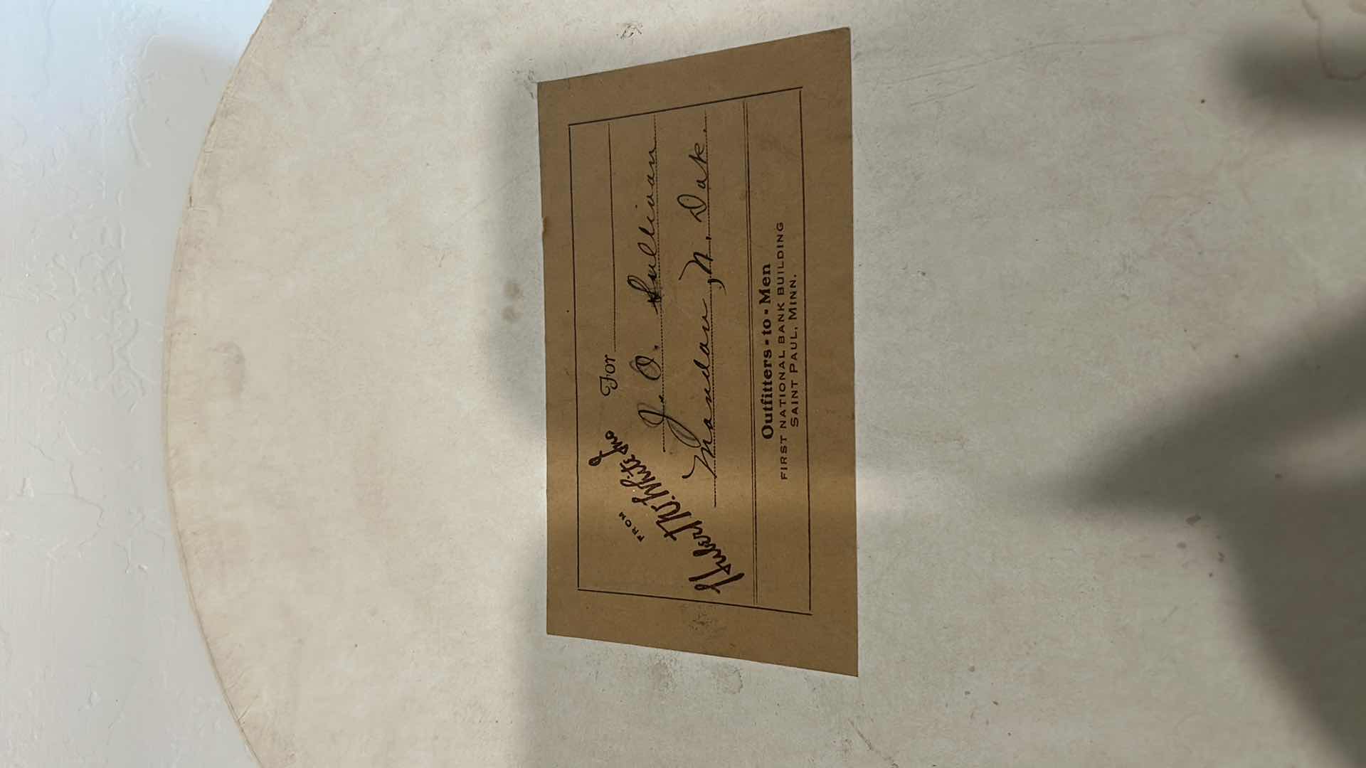 Photo 1 of GORDON DELUXE BLACK FELT BOWLER HAT SIZE 71/4