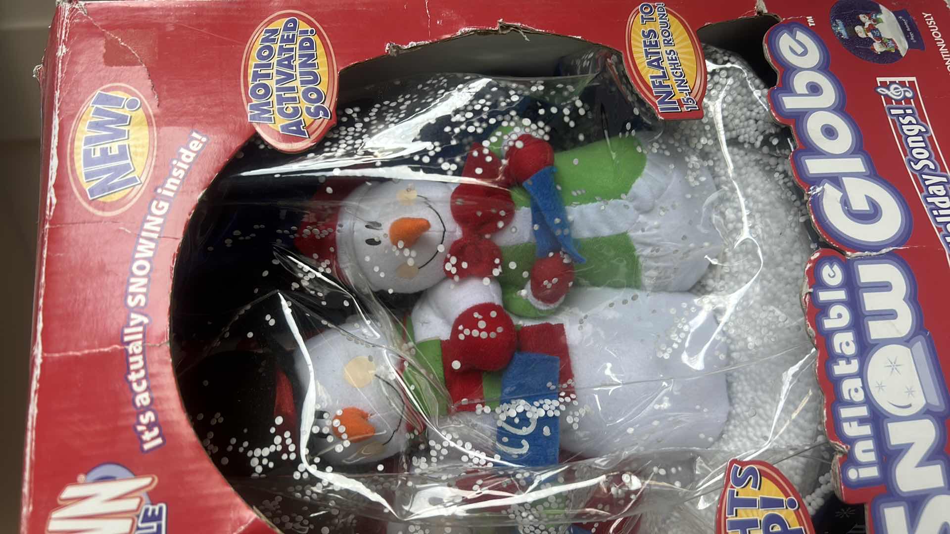 Photo 1 of BLOW UP SNOW GLOBE - CHRISTMAS DECOR