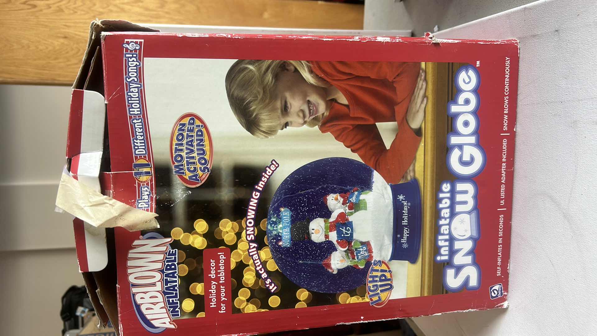 Photo 1 of BLOW UP SNOW GLOBE - CHRISTMAS DECOR