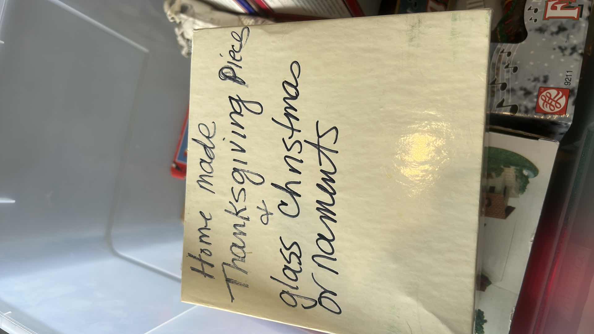 Photo 1 of BOX FULL OF HOLIDAY DECOR