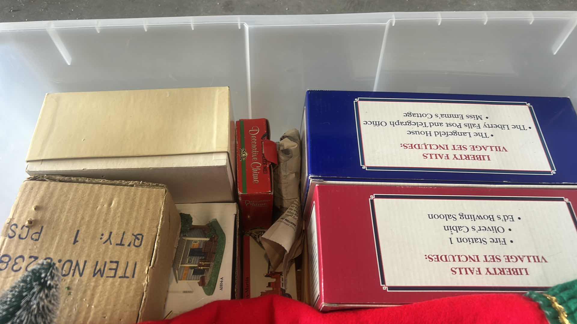 Photo 1 of BOX FULL OF HOLIDAY DECOR