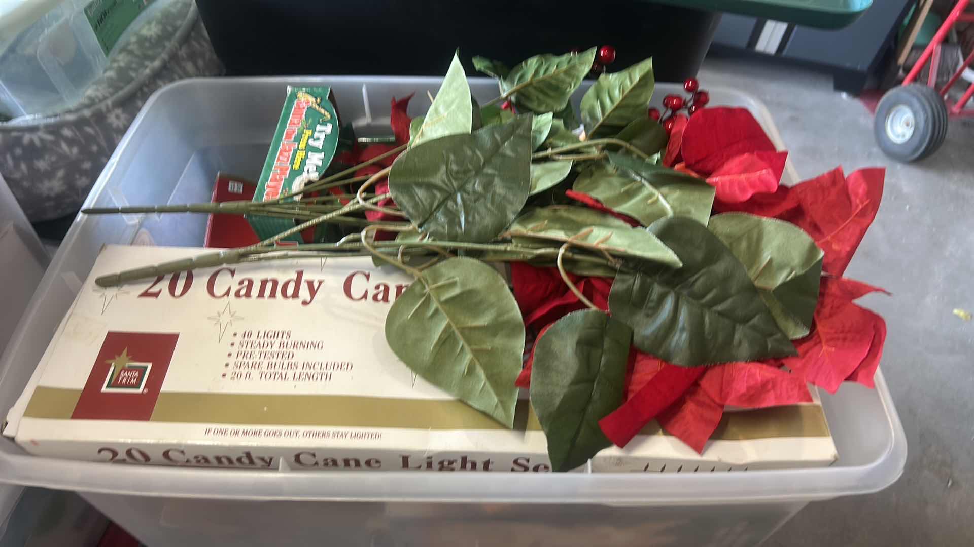 Photo 1 of BOX FULL OF HOLIDAY DECOR