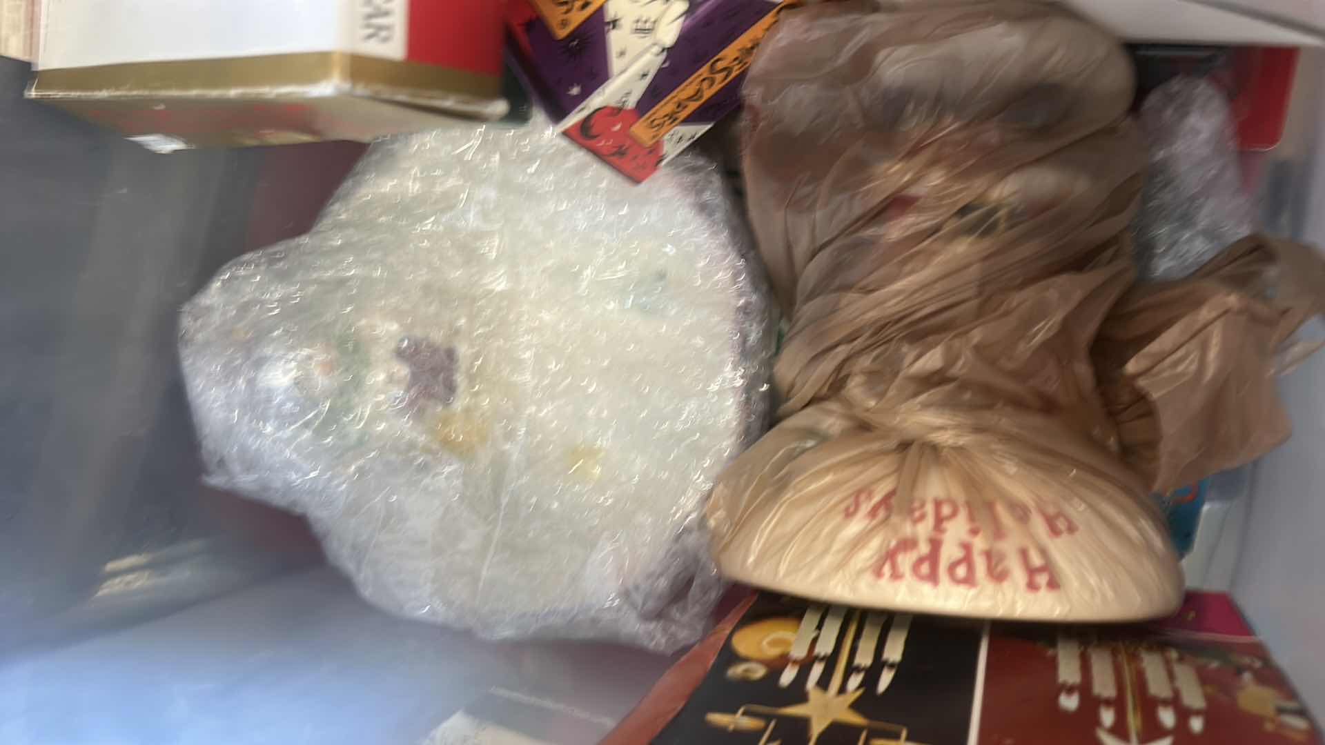 Photo 1 of BOX FULL OF HOLIDAY DECOR