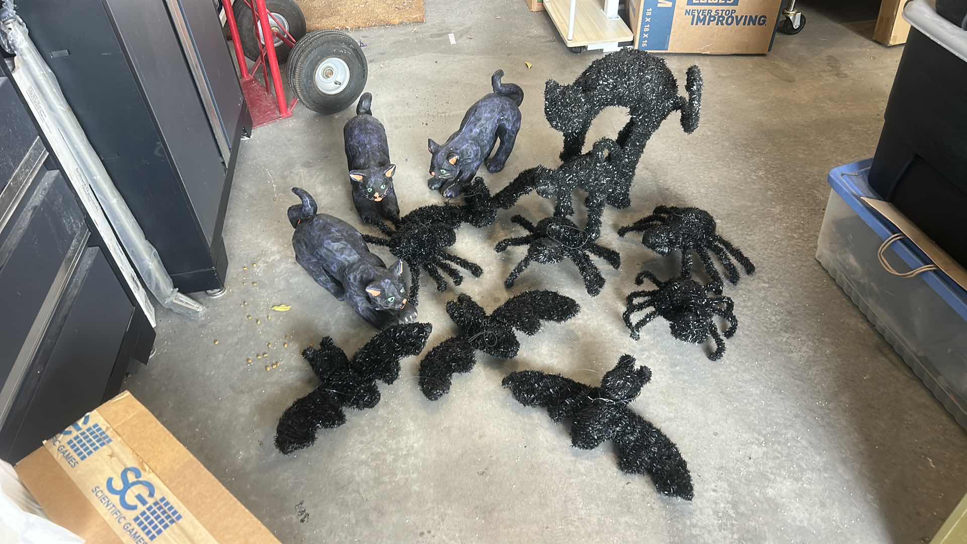 Photo 1 of BOX FULL OF HOLIDAY DECOR