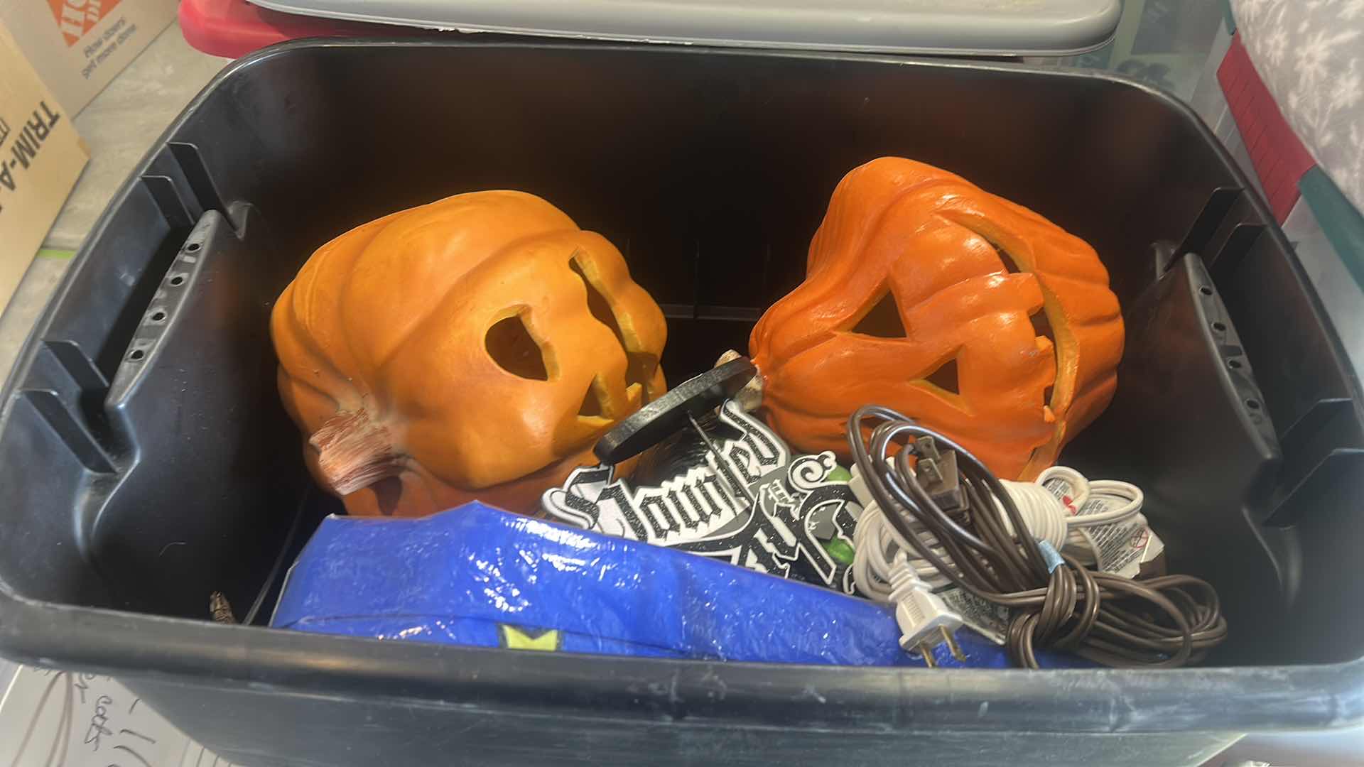 Photo 1 of BOX FULL OF HOLIDAY DECOR