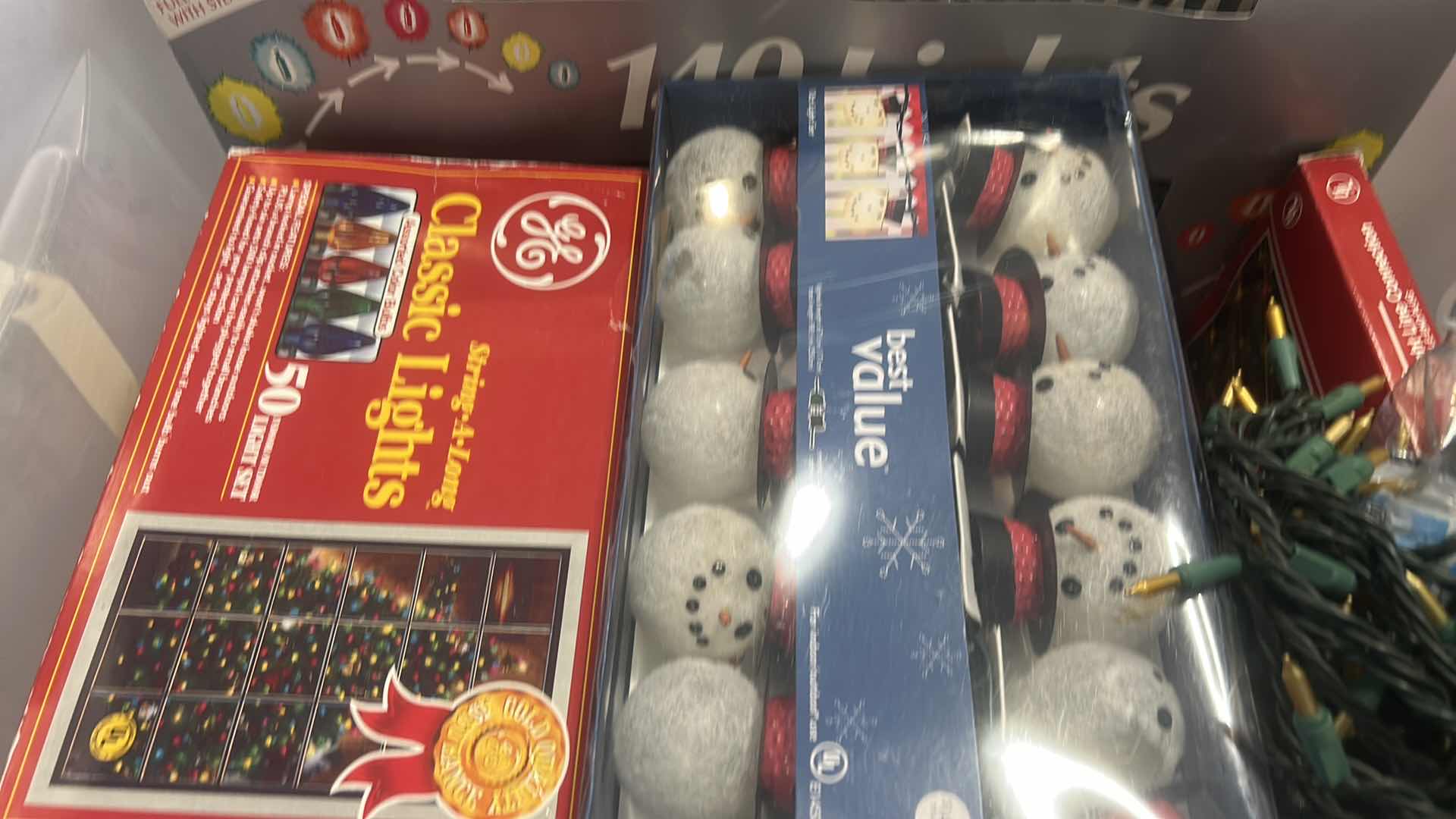 Photo 1 of BOX FULL OF HOLIDAY DECOR