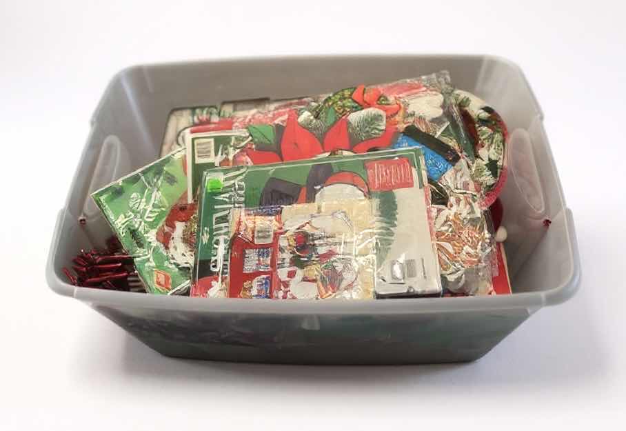 Photo 1 of BOX FULL OF HOLIDAY DECOR