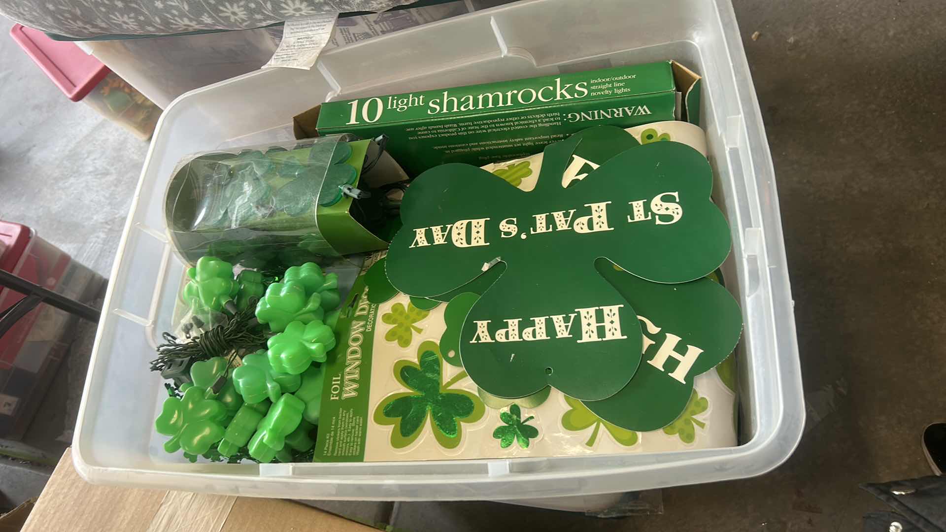 Photo 1 of BOX FULL OF HOLIDAY DECOR