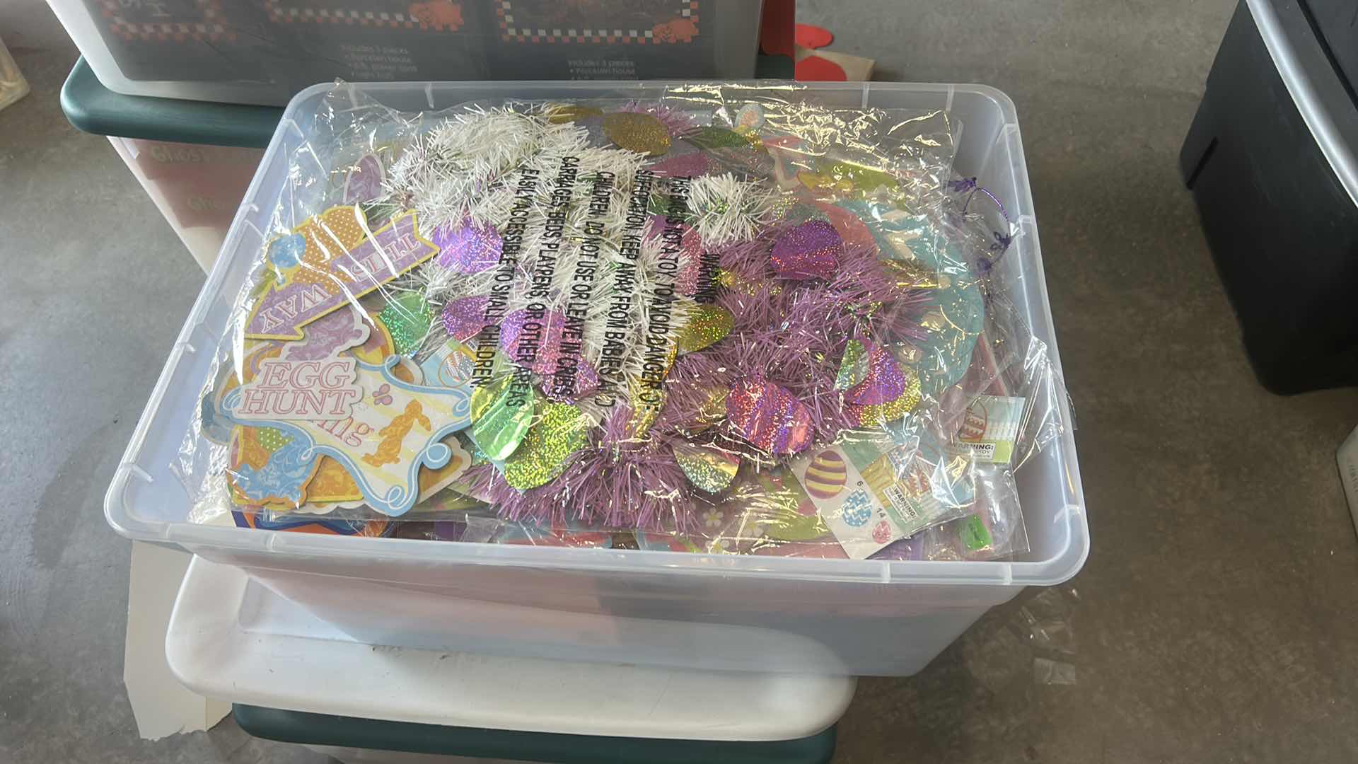 Photo 1 of BOX FULL OF HOLIDAY DECOR