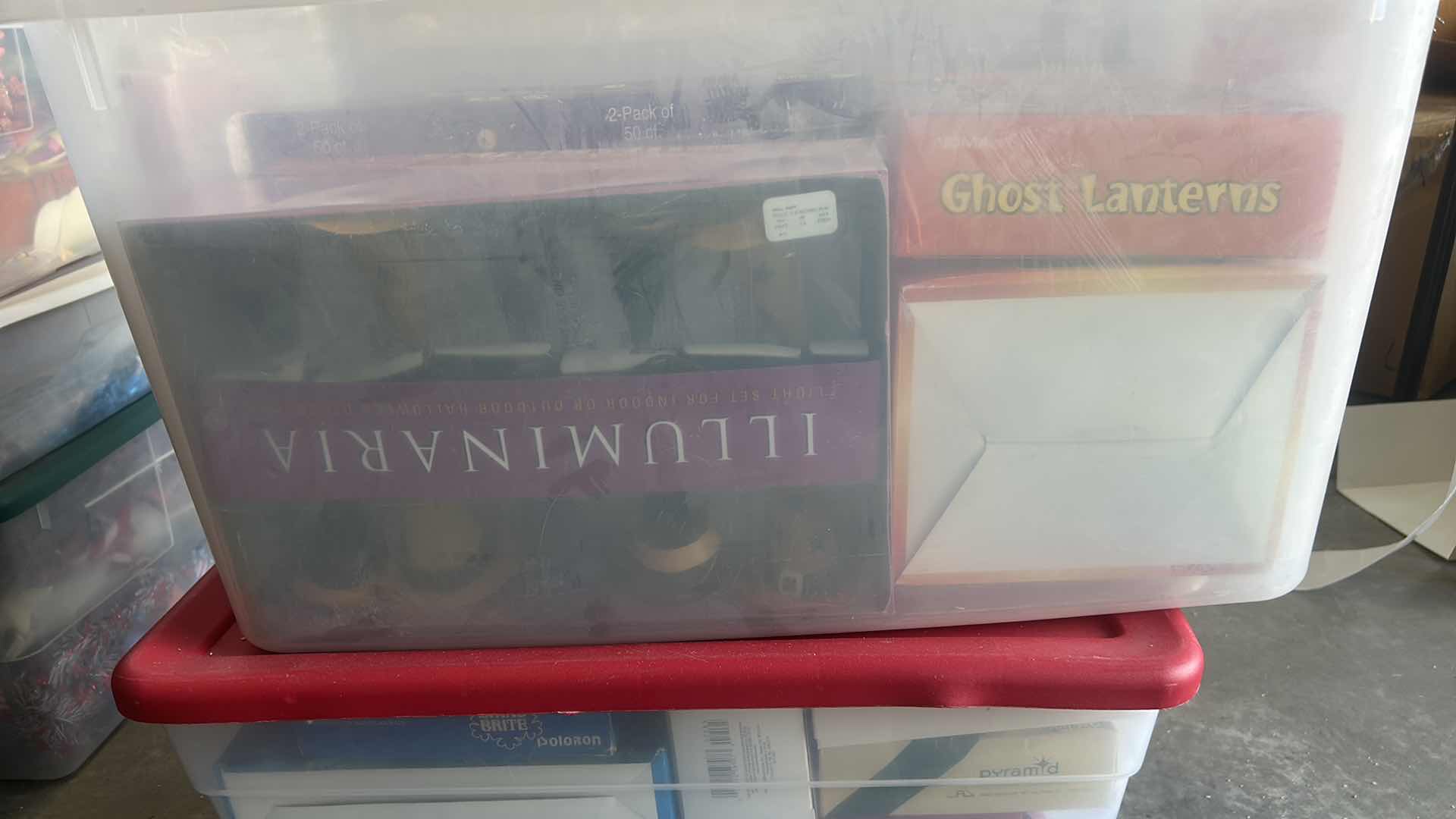 Photo 1 of BOX FULL OF HOLIDAY DECOR