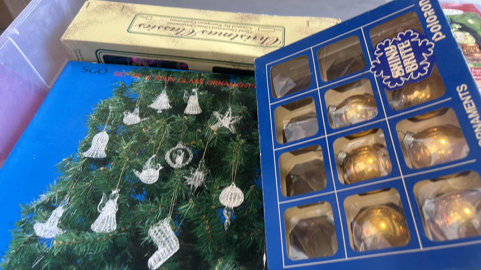 Photo 1 of BOX FULL OF HOLIDAY DECOR