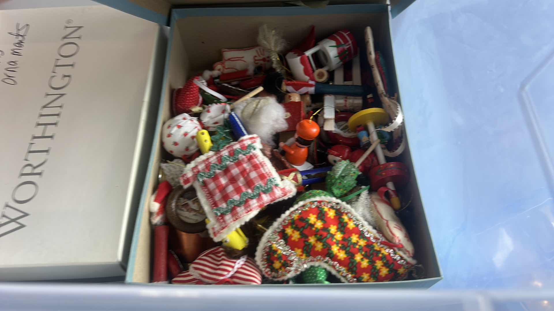 Photo 1 of BOX FULL OF HOLIDAY DECOR