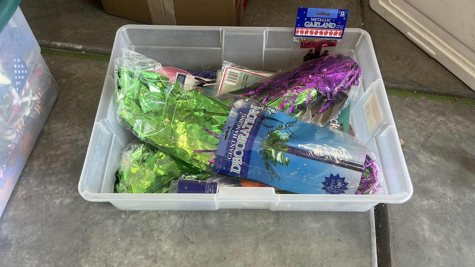 Photo 1 of BOX FULL OF HOLIDAY DECOR