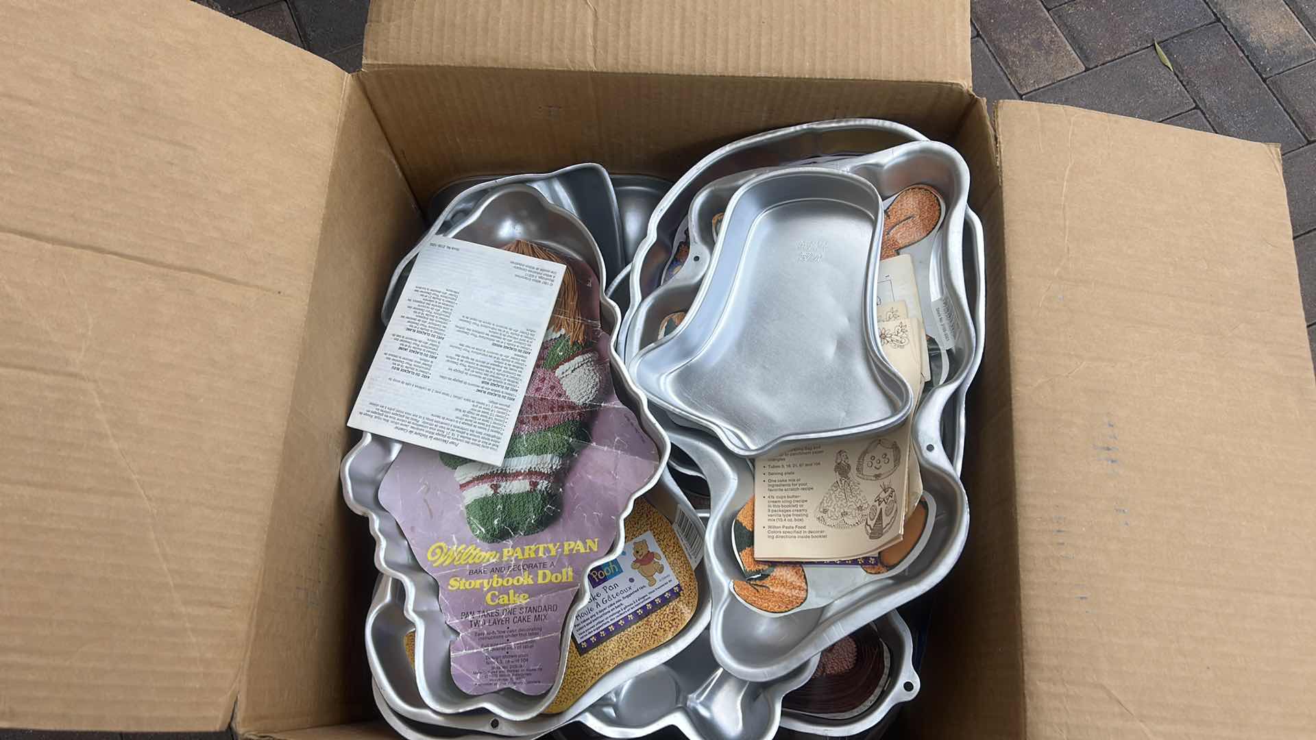 Photo 1 of LARGE BOX OF CAKE MOLDS