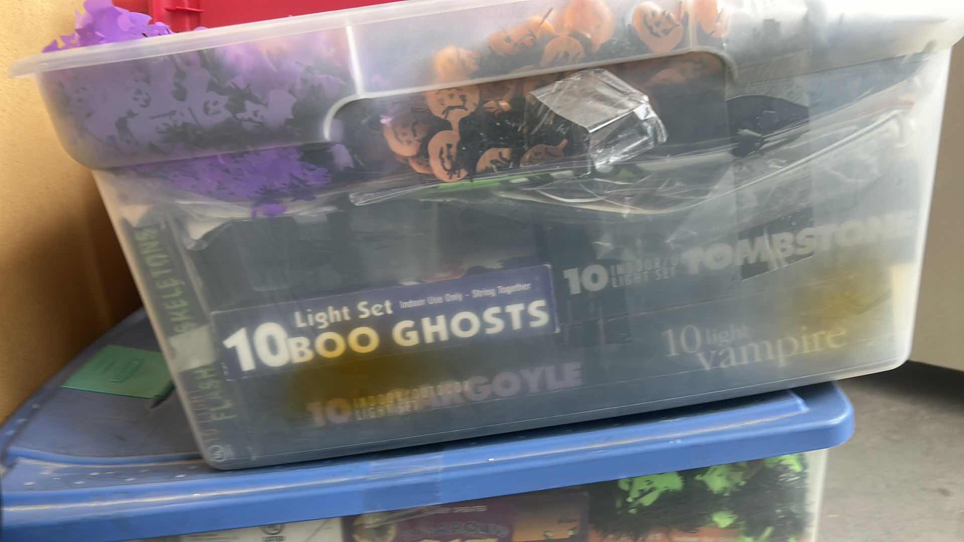 Photo 1 of BOX OF HOLIDAY DECOR