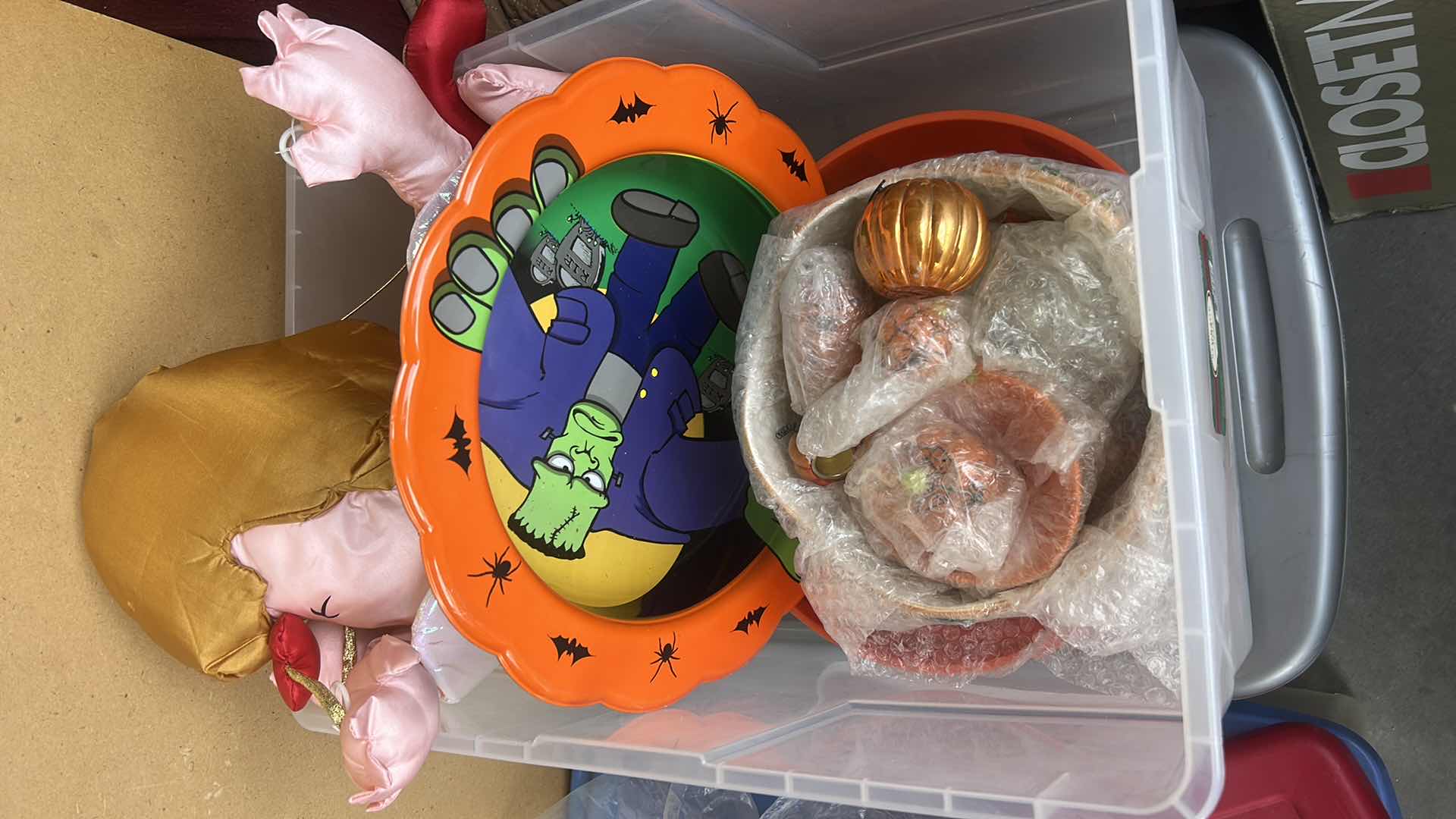 Photo 1 of BOX OF HOLIDAY DECOR