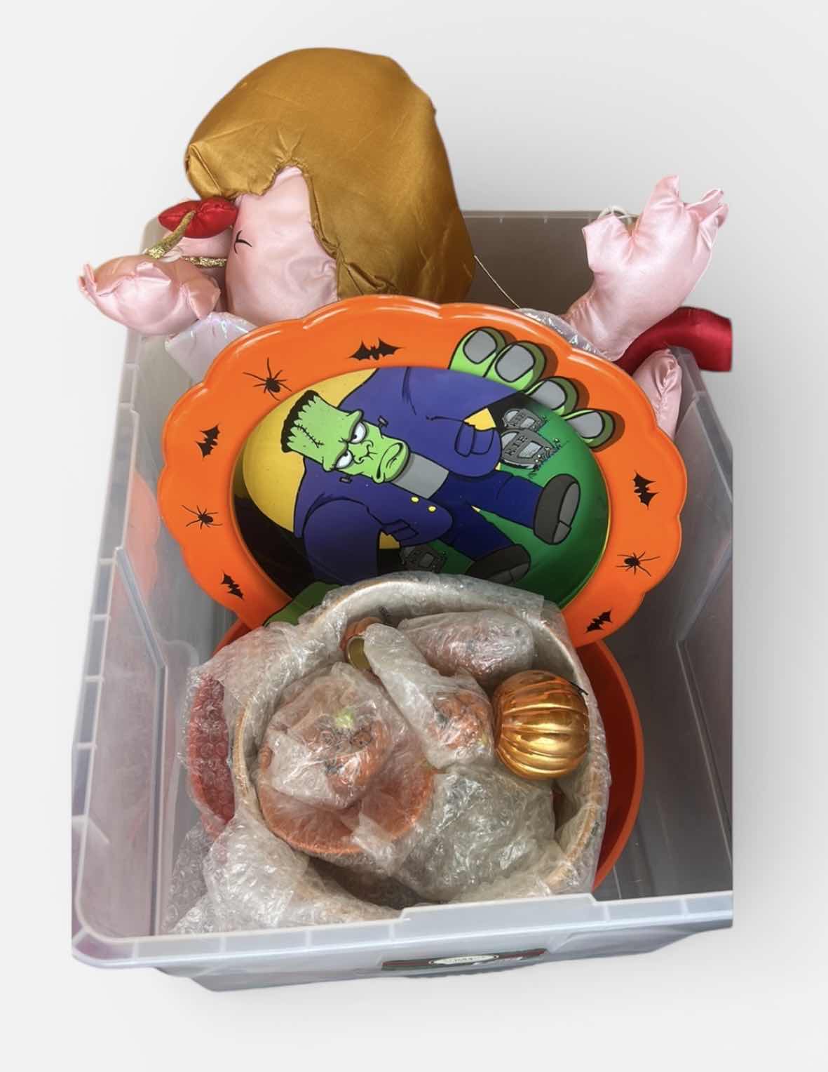 Photo 1 of BOX OF HOLIDAY DECOR